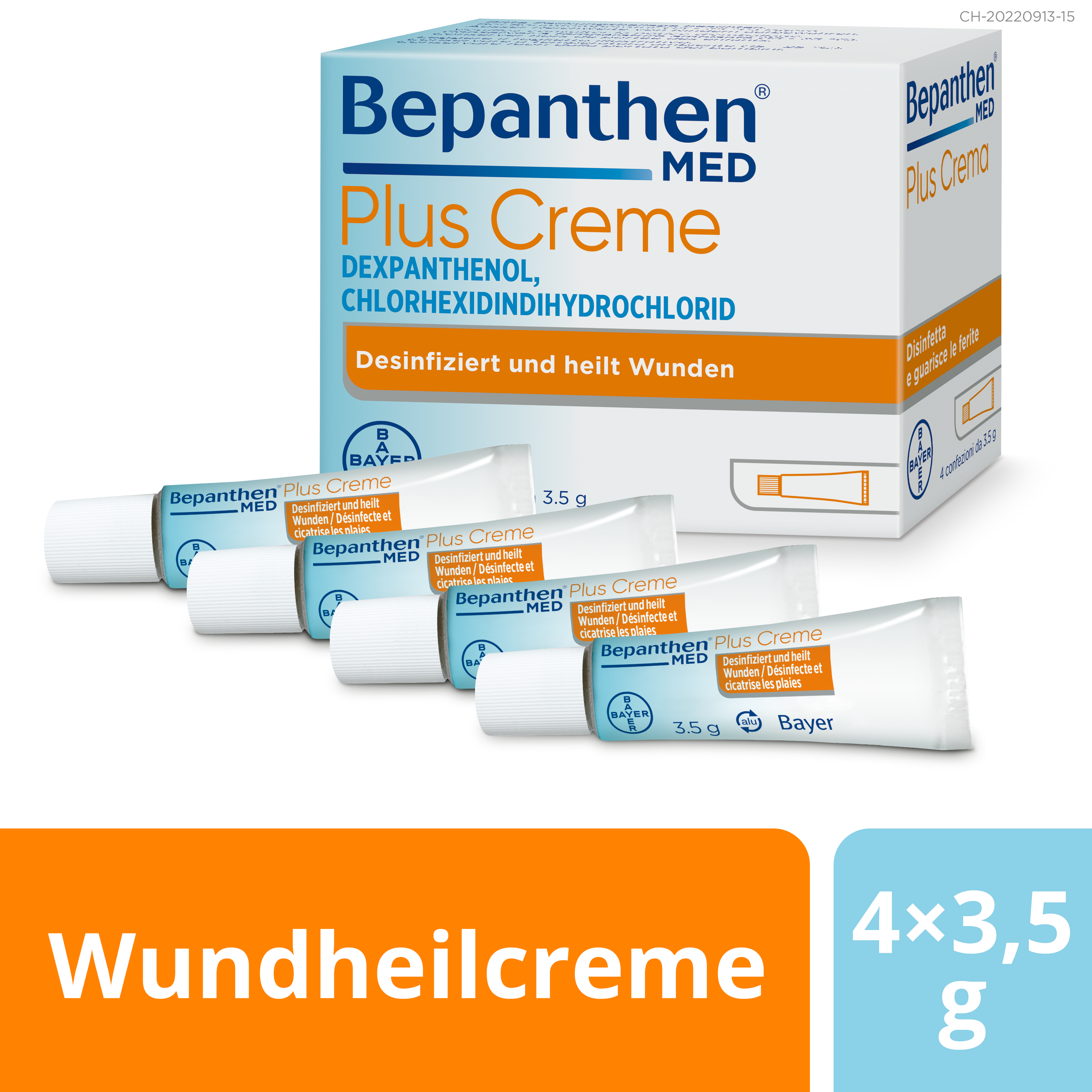 BEPANTHEN Bepanthen MED Plus Creme 4 Tb 3.5 g