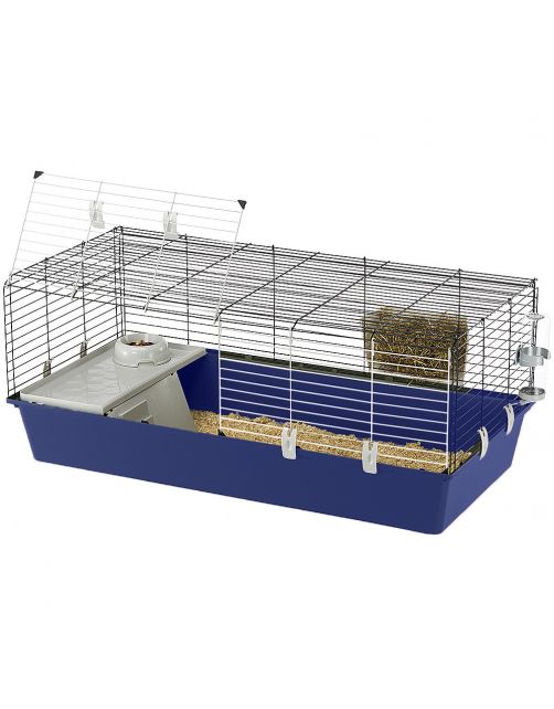 Ferplast Konijnenkooi Rabbit - Dierenverblijf - 118x58.5x51.5 cm Assorti 120
