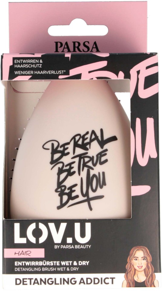 Parsa - LOV.U W&D Compact Styler Beige - Hårbørste