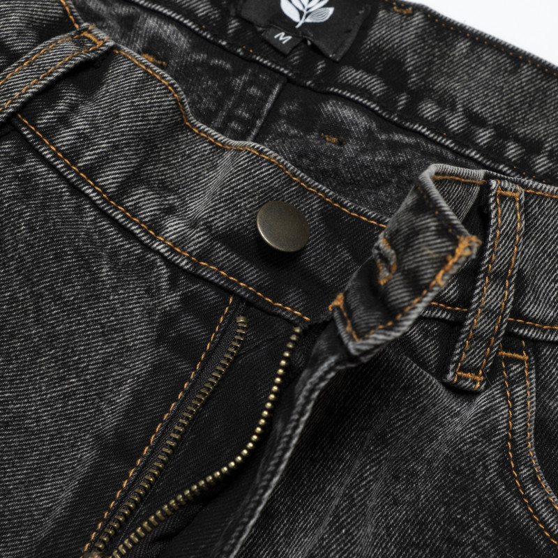 PANTALON OG 2 TONE - JEAN NOIR DÉLAVÉ