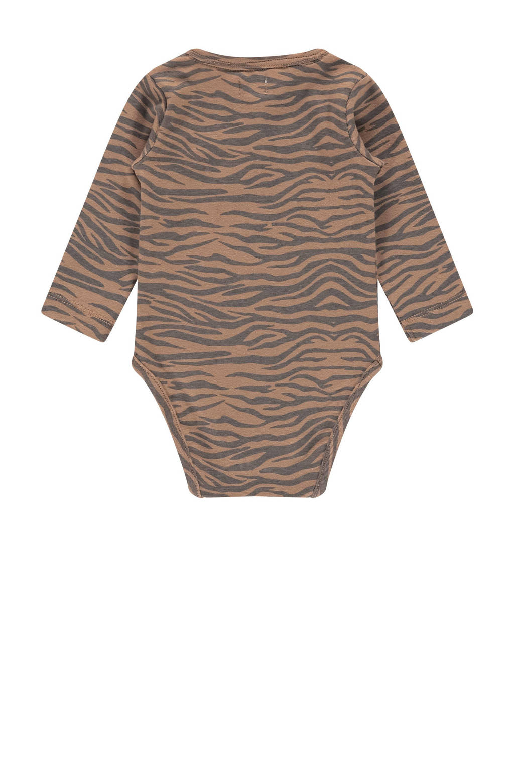 Babyface romper bruin/grijs