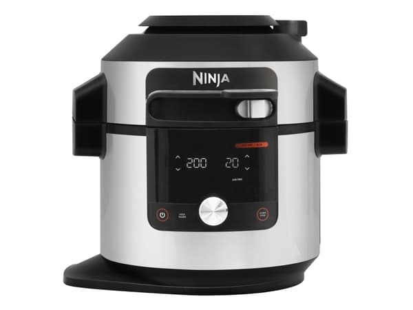 Ninja OL750EU, 7,5 l, 1760 W, Sort, Rustfritt stål, 6 person(er), Knapper, Rotasjon, Manuell