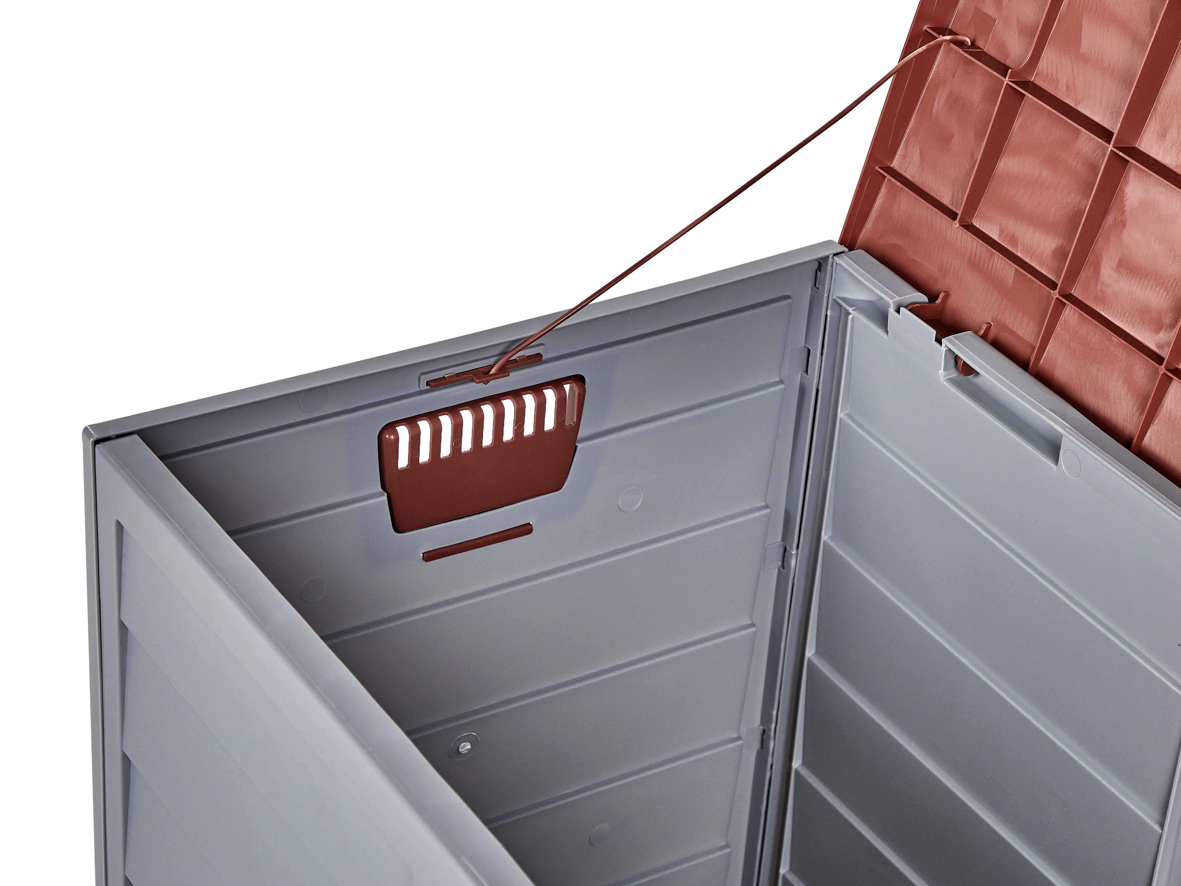 Kussenbox LOCARNO 112 cm 50 cm Bruin
