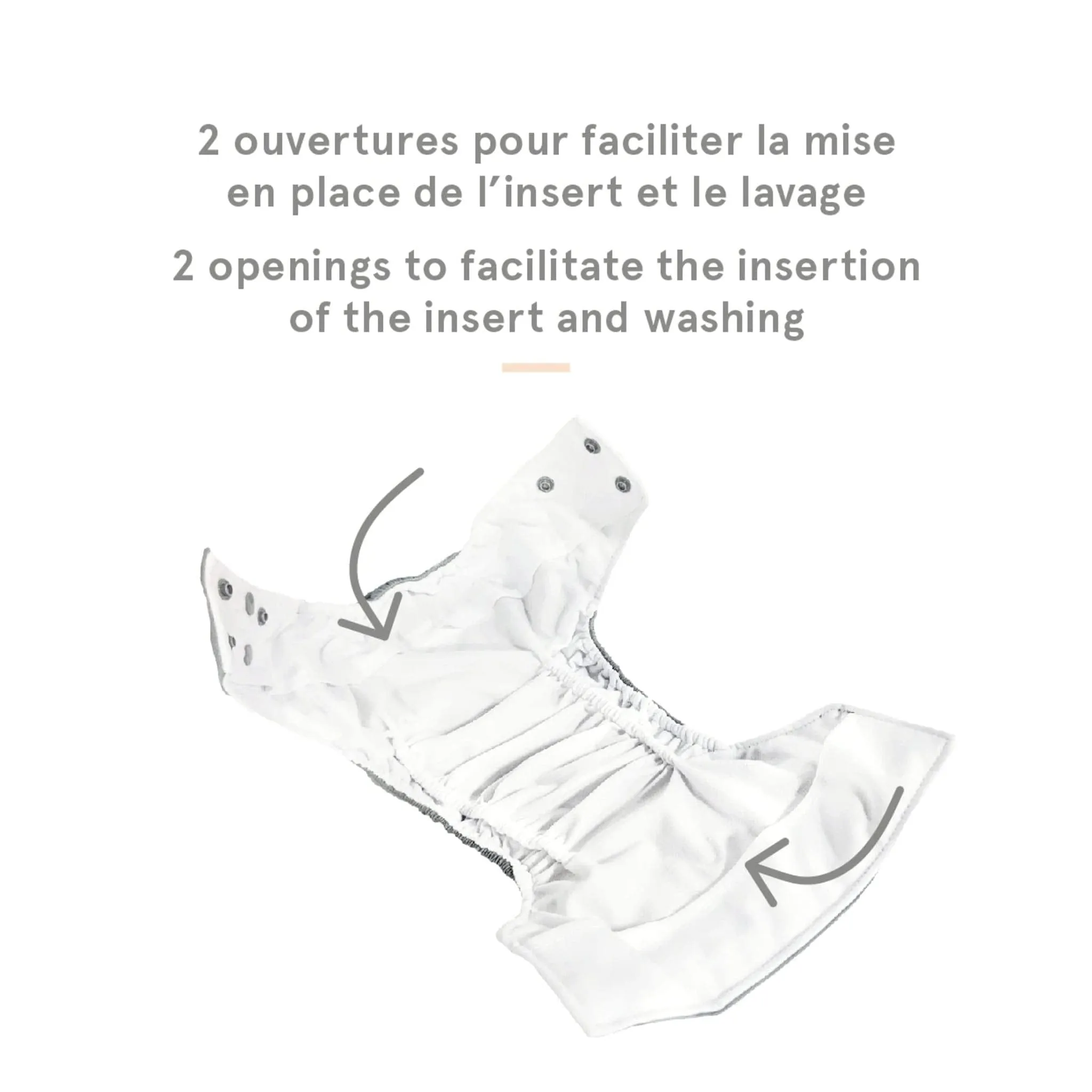 La Petite Ourse Couche Lavable 10-35lb - Lune