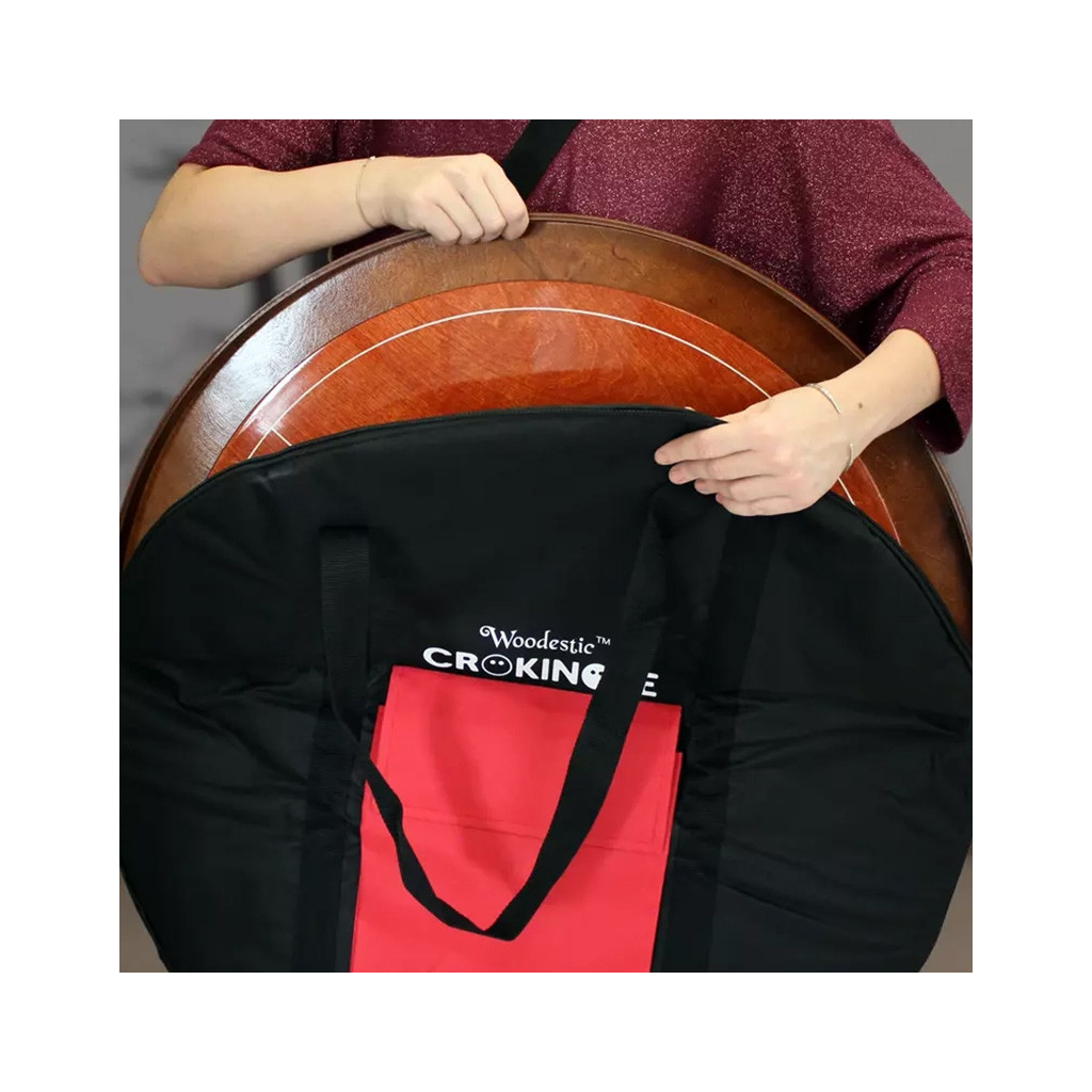 Woodestic Crokinole Tournament Carry Case (Rouge)
