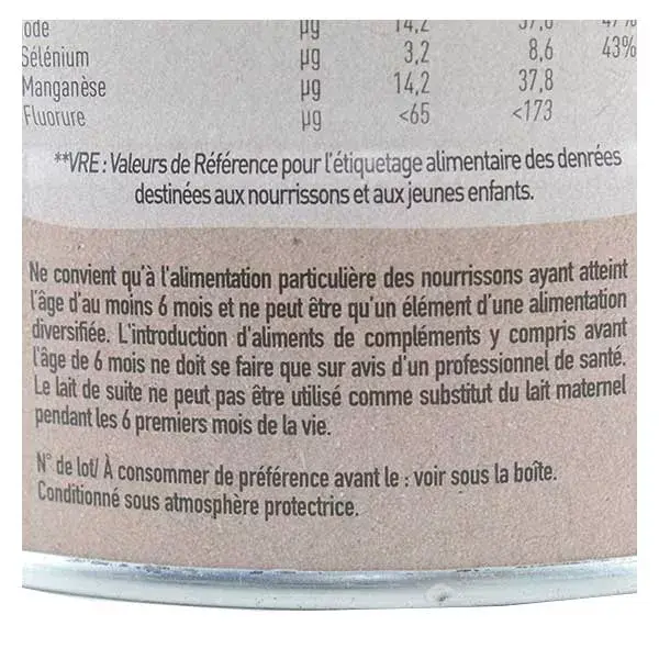 Babybio Lait de Chèvre Caprea 3ème Âge Bio 800g