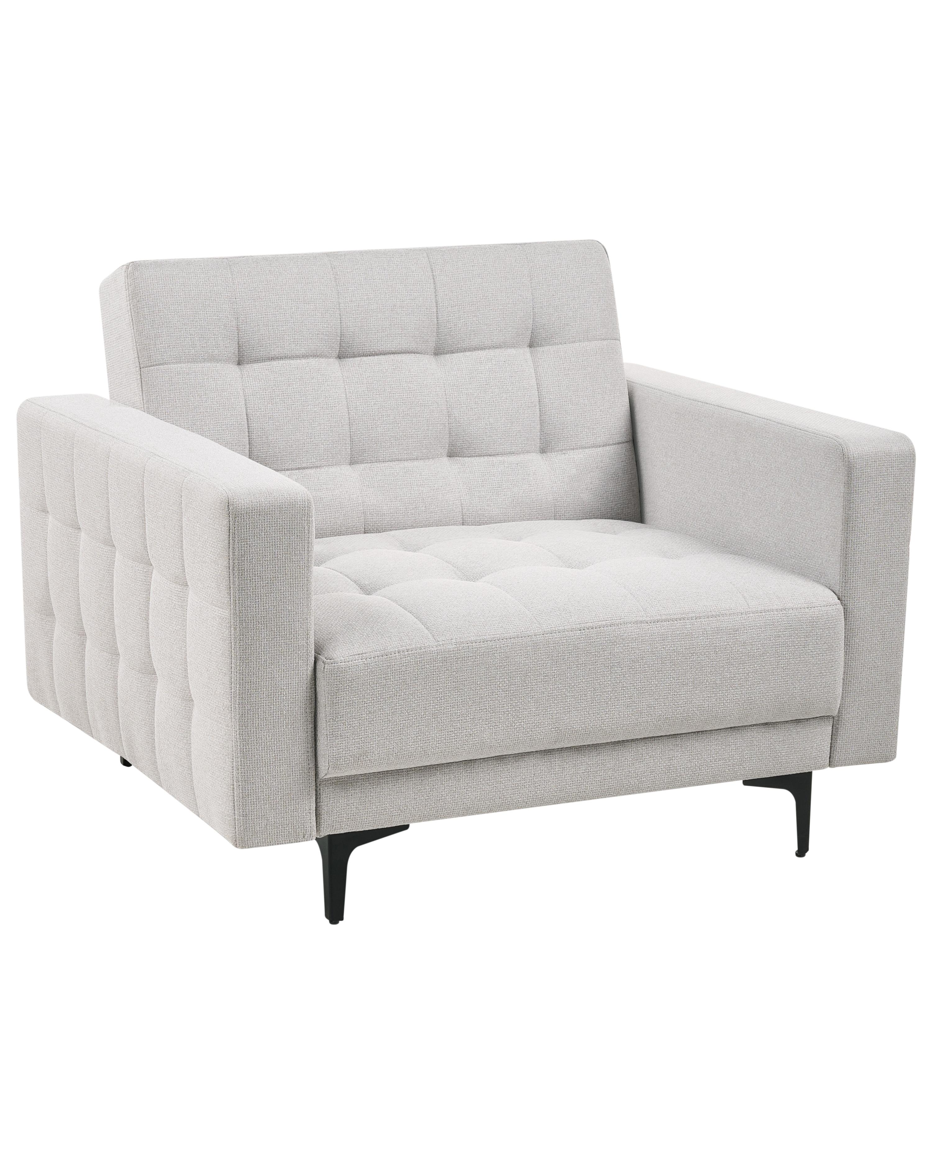 Fauteuil ABERDEEN Stof Lichtgrijs