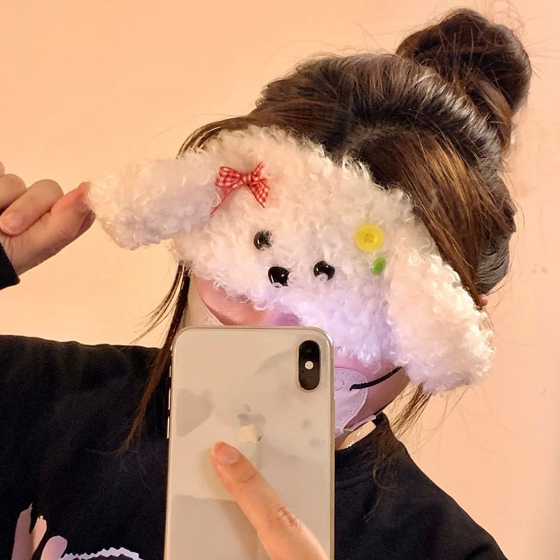 Yunikon - Honden Chenille Reisslaapmasker