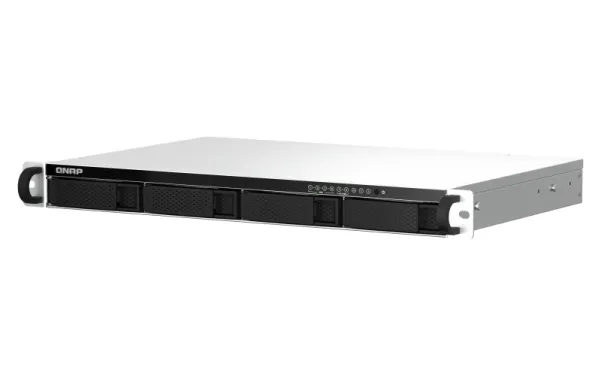 QNAP TS-464eU - NAS-server - 4 bays - rackversion - SATA 6Gb/s - RAID 0, 1, 5, 6, 10, JBOD - RAM 8 GB - 2.5 Gigabit Ethernet - iSCSI support - 1U