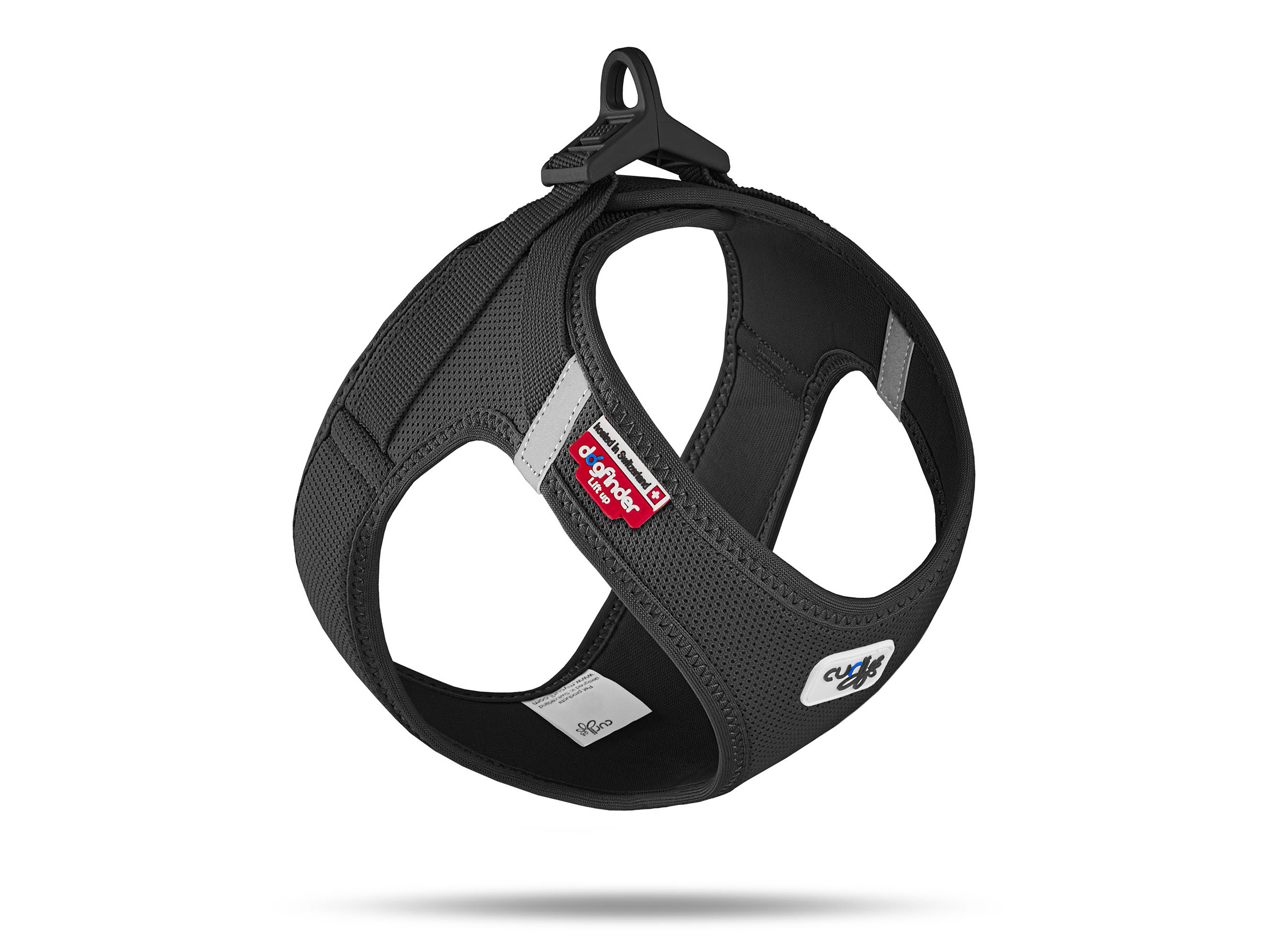 PEITORAL PARA CÃO CURLI AIR MESH PRETO TAMANHO XS