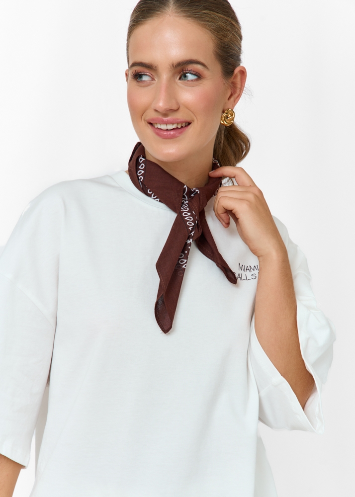 Juultje bandana choco bruin