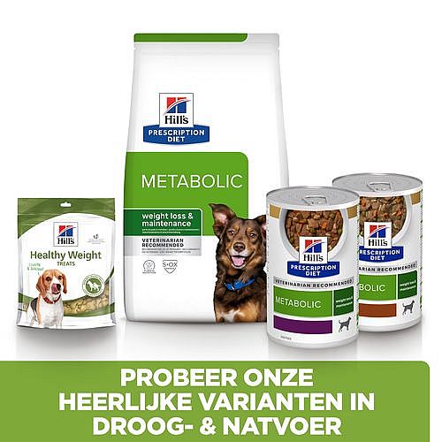 Hill's Prescription Diet Metabolic Weight Management Hondenvoer met Lam & Rijst | 1.5 kg | 12264
