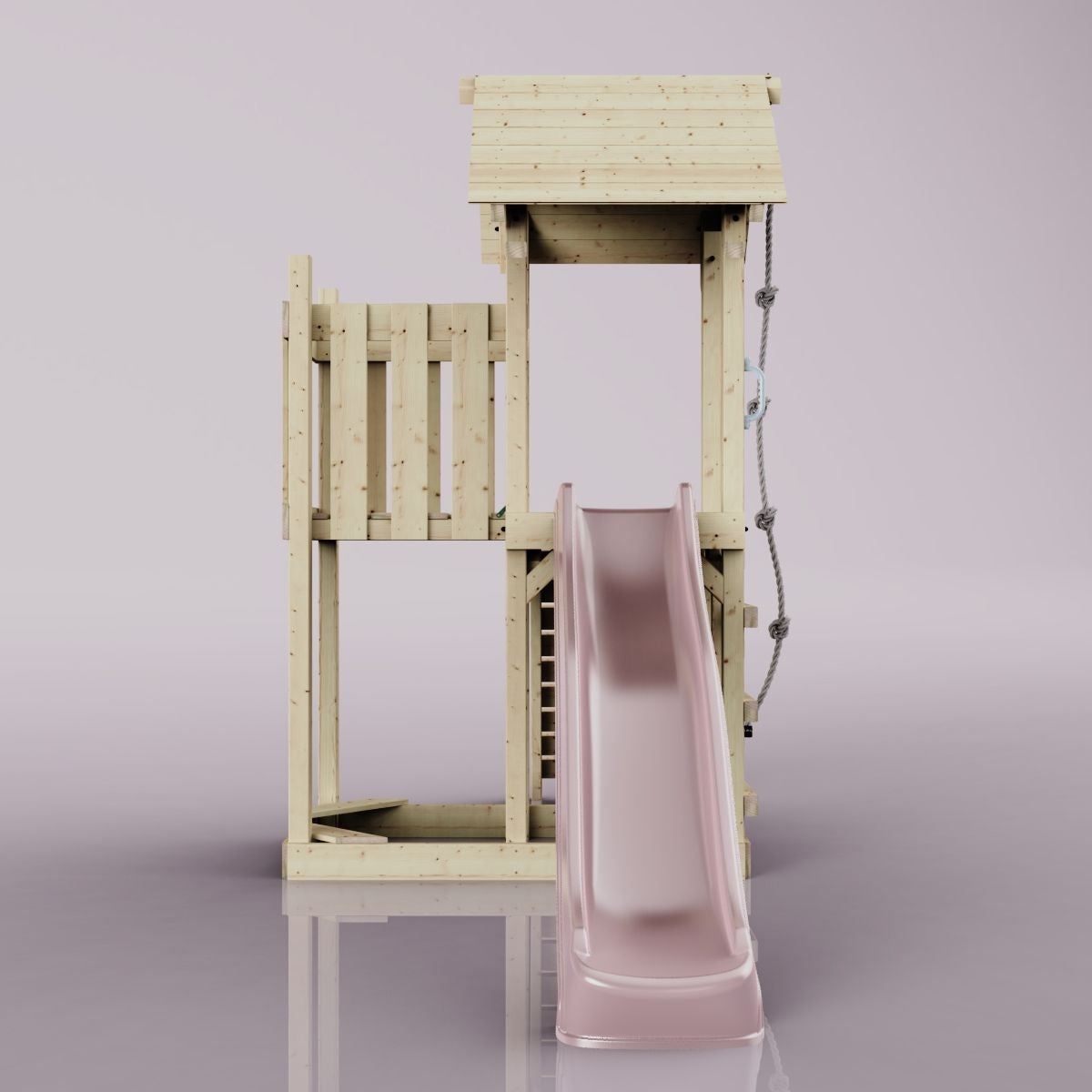 PolarPlay Tromso houten speeltoren in roze