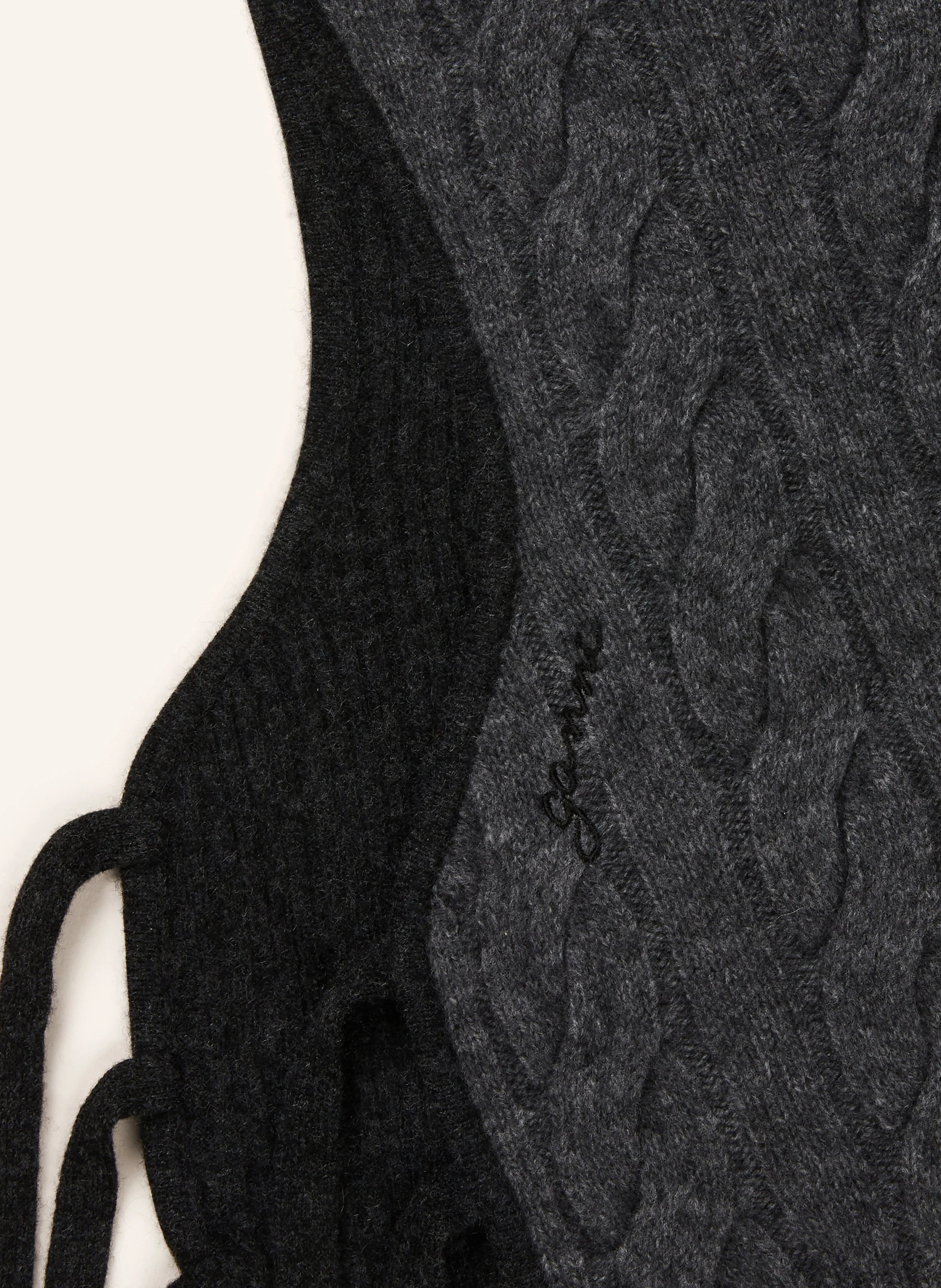 GANNI Balaclava mit Cashmere