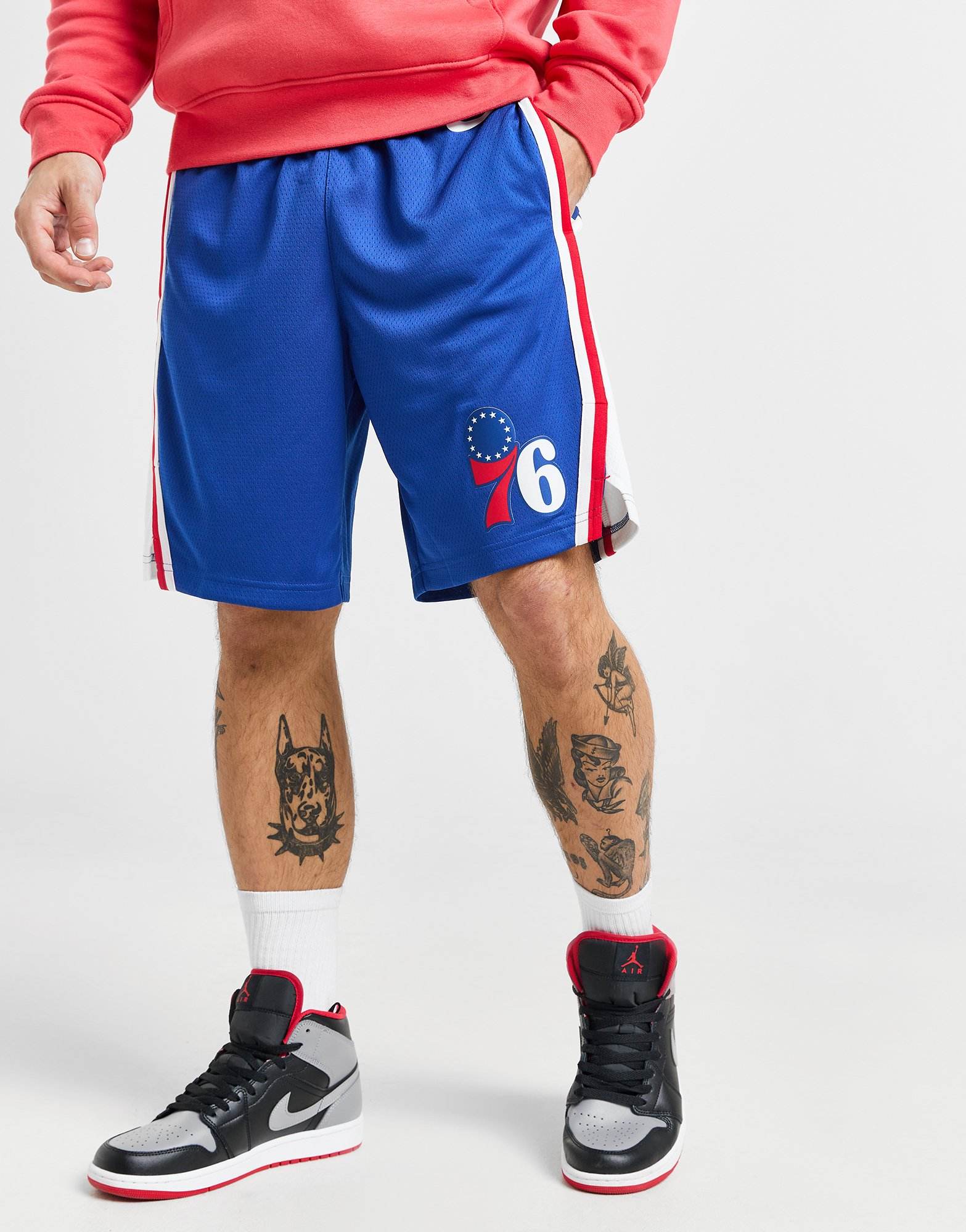 Nike Short NBA Philadelphia 76ers Swingman Homme