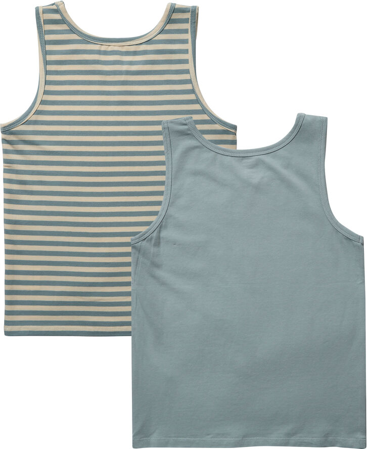 Magasin du Nord Collection Boys Tanktops 2-Pack Arona / buttercream