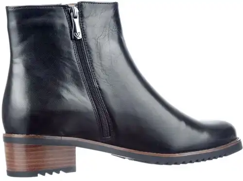 Everybody zwart 11654 - maat 43 enkellaars zwart - maat 43 Calandschoen