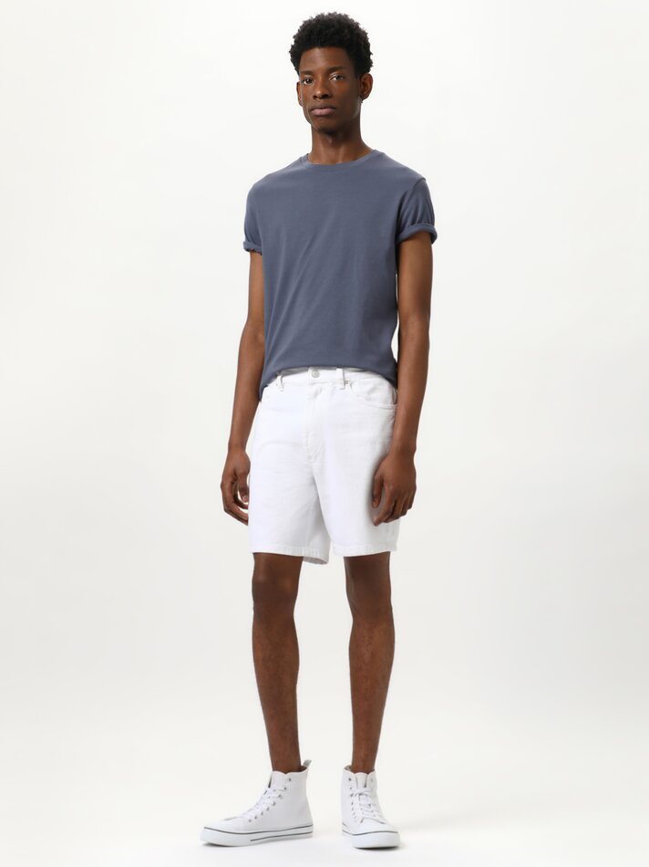 Bermuda jeans slim fit - Off-white