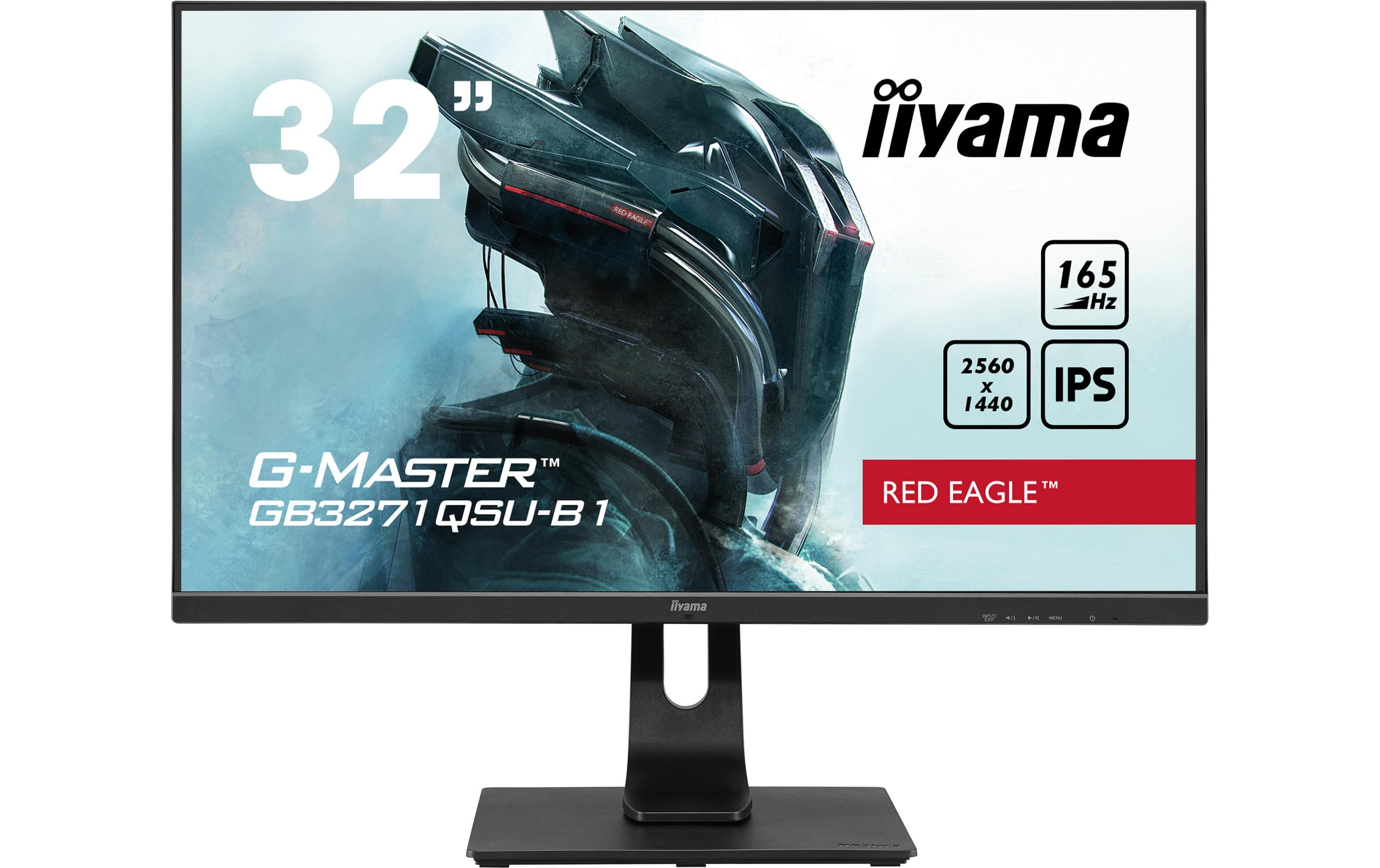 Monitor G-Master GB3271QSU-B1<br>31.5-Zoll-Monitor mit IPS-Panel und einer Refresh Rate von 165 Hz