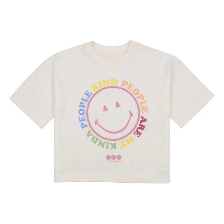 the new society T-Shirt Rolling | Blanc