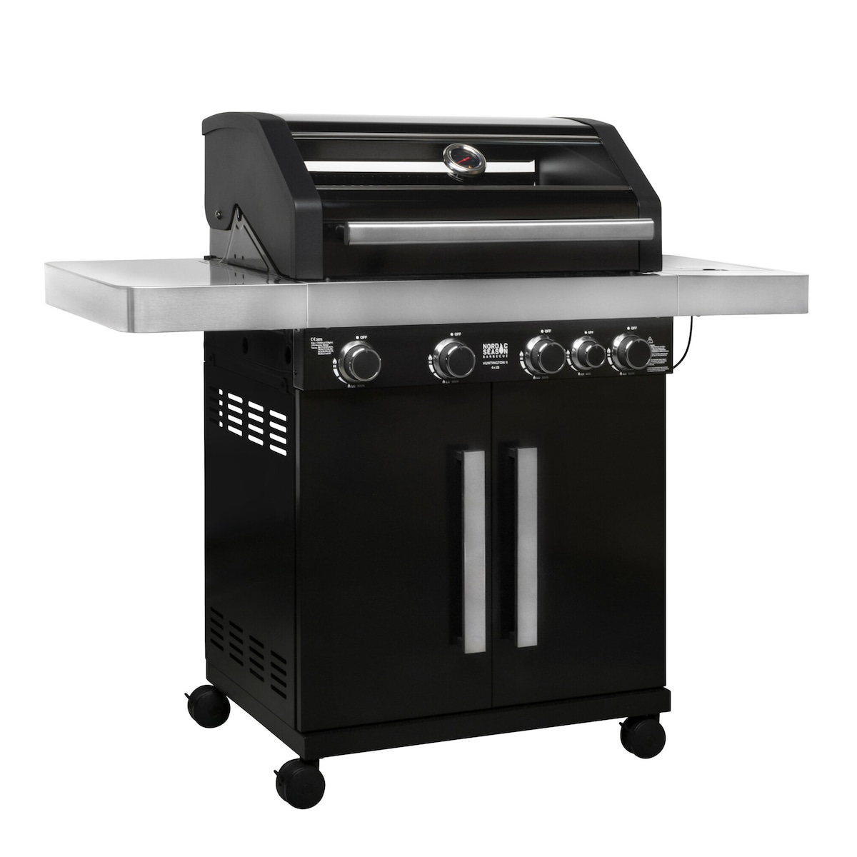 Nordic Season Huntington 4+1 Black edition Gassgrill GG502420