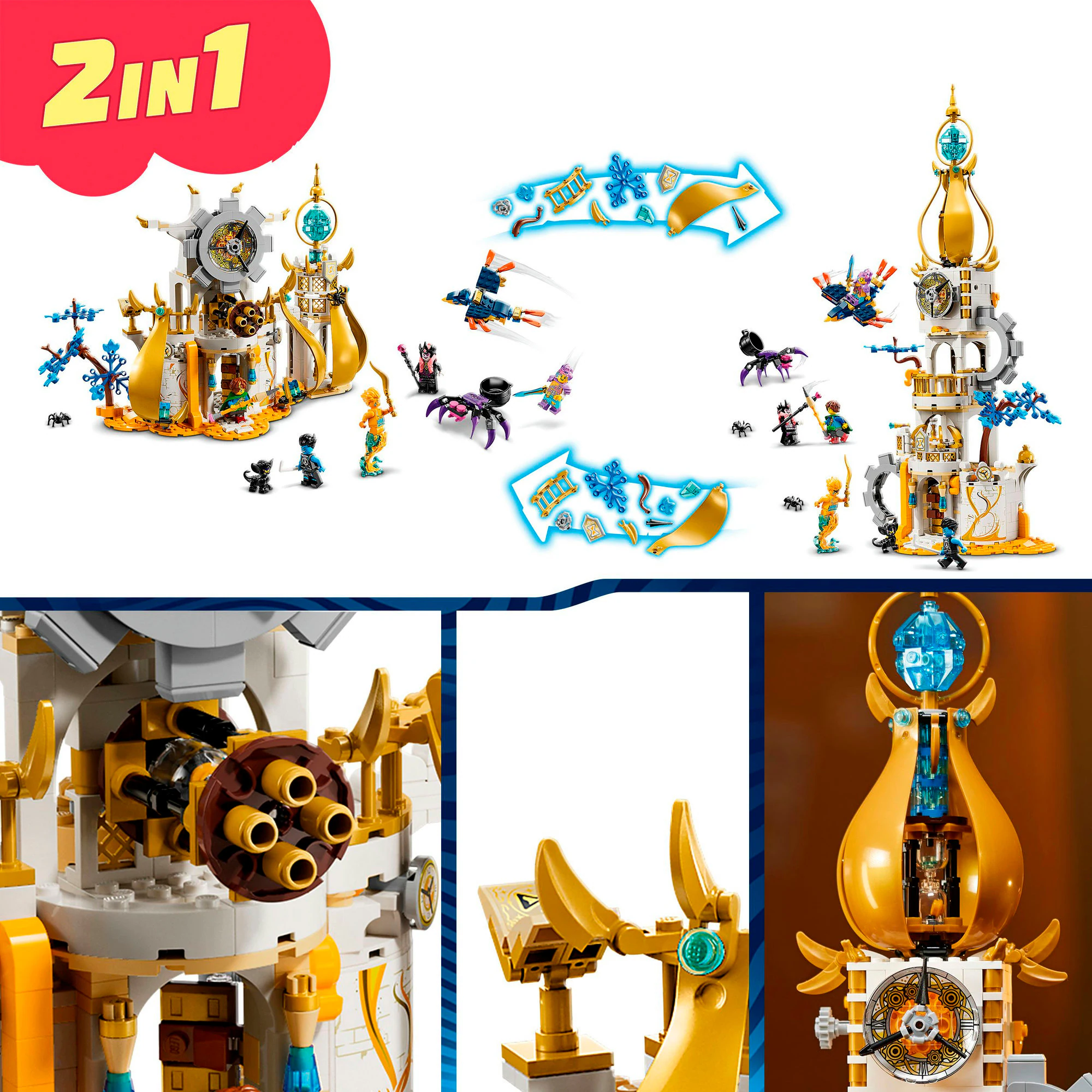 LEGO Konstruktionsspielzeug DREAMZzz Turm des Sandmanns