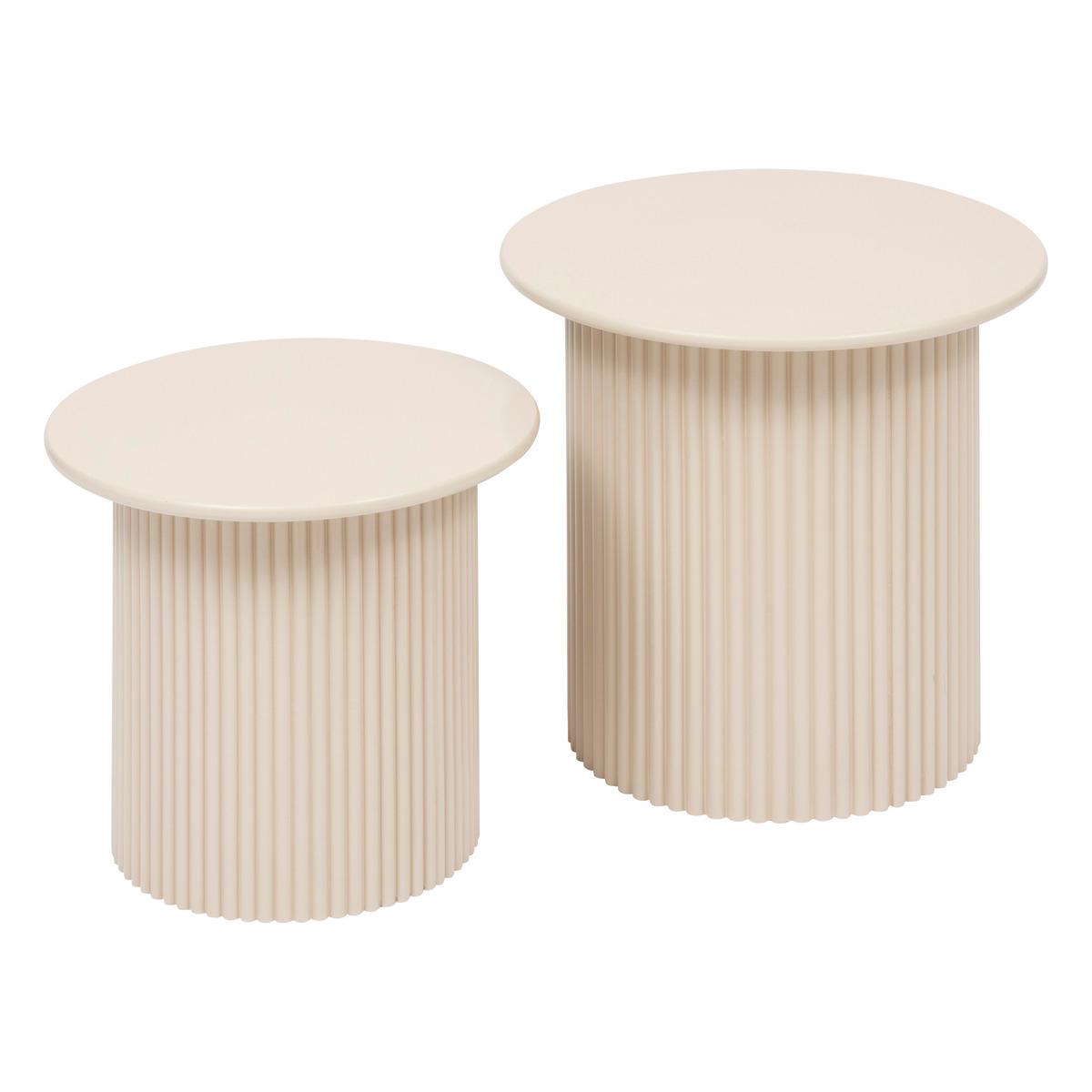 SET 2 TABLES CAFE EINO ARGILE