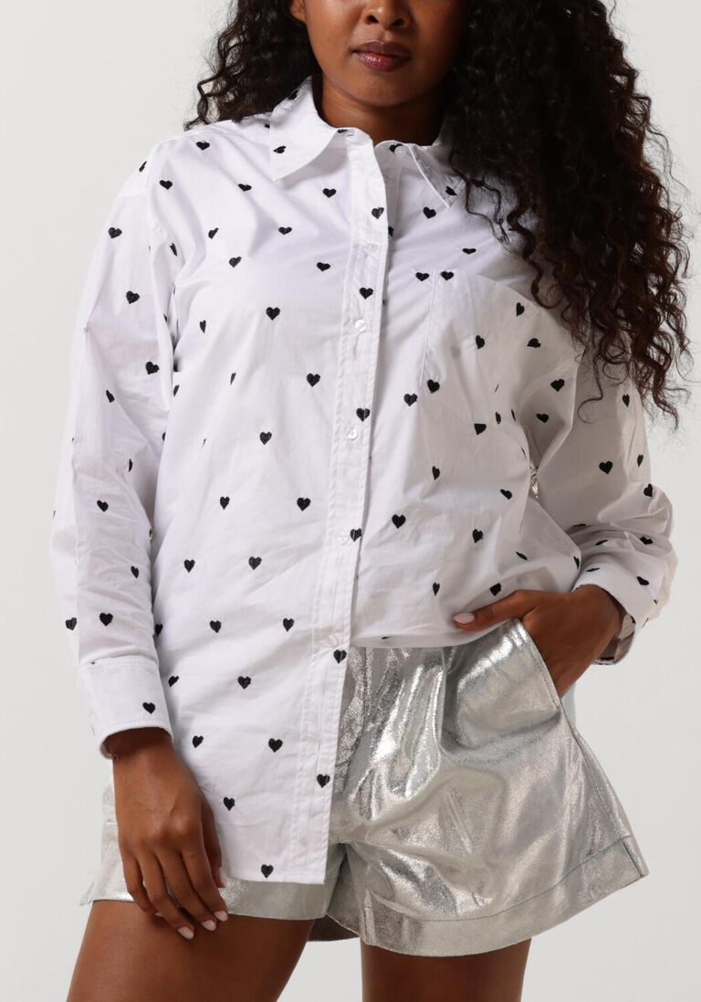 witte co'couture blouses heartcc oversize shirt
