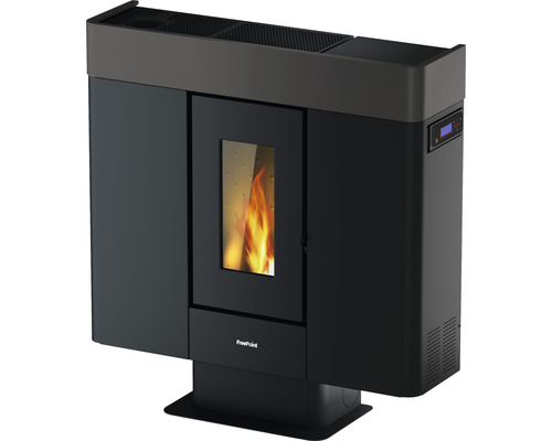 Pelletofren FreePoint Moon staal titanium 10 kW