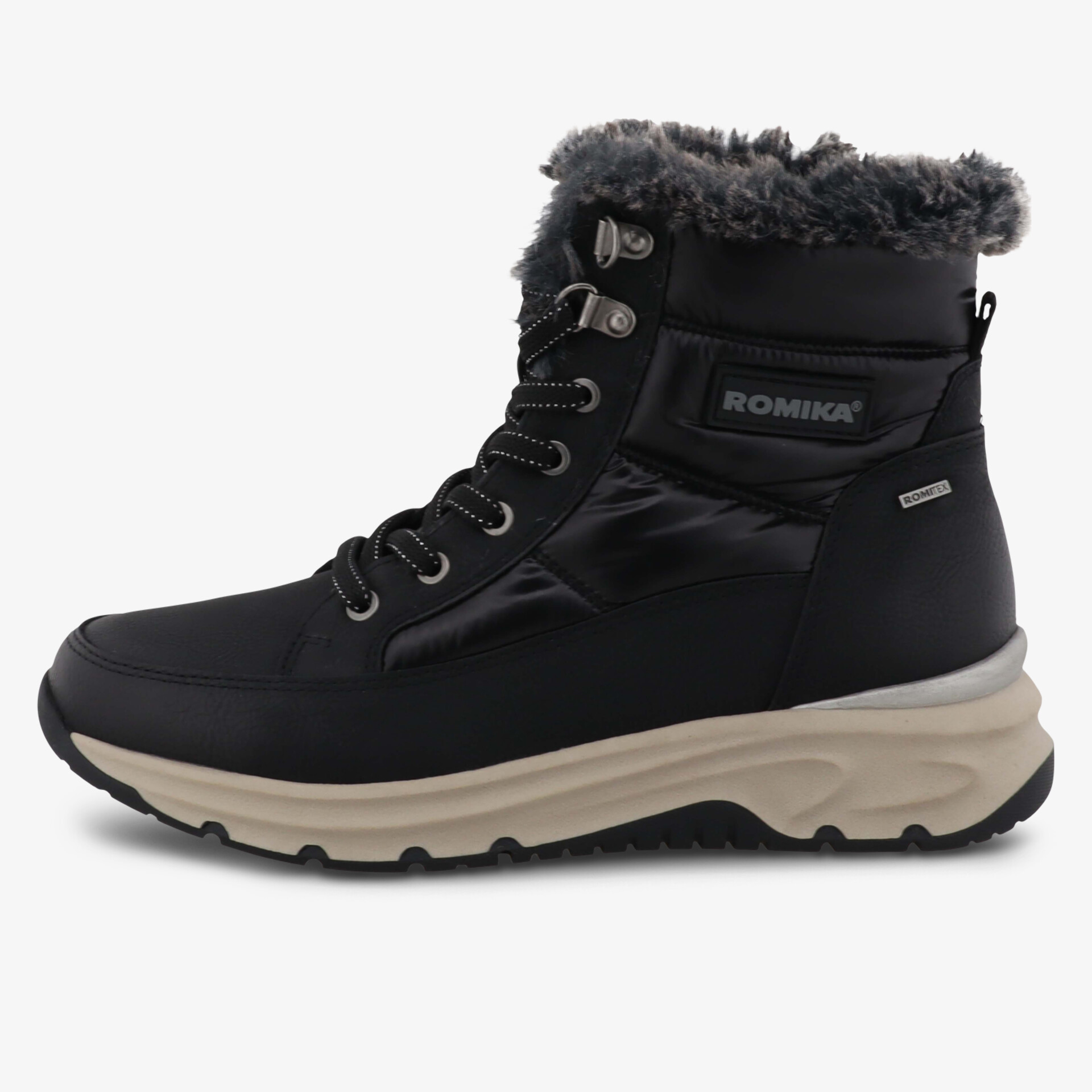 ROMIKA Damen Winter Boots schwarz