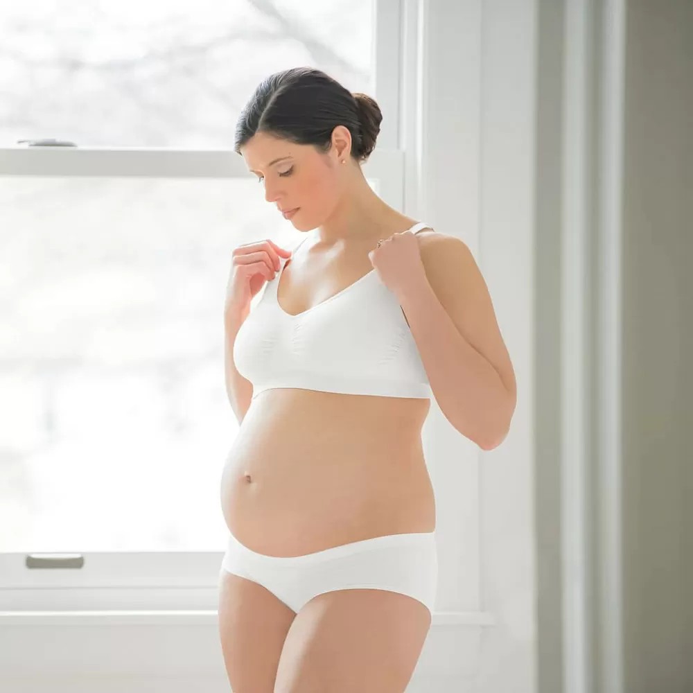 Medela graviditetstrusse - hvid - 2 stk.