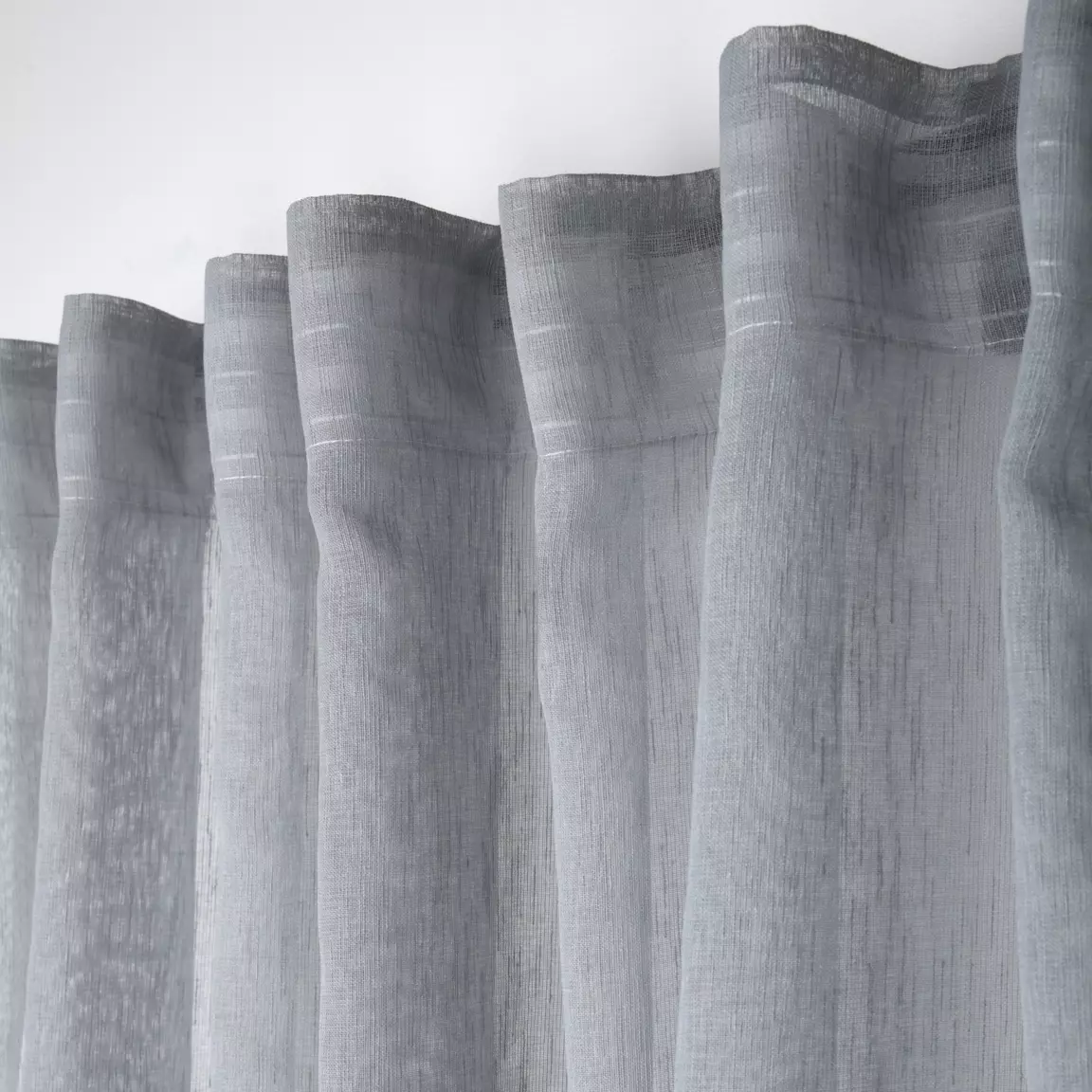 Voilage galon fronceur (140 x 260 cm) Derby Gris souris