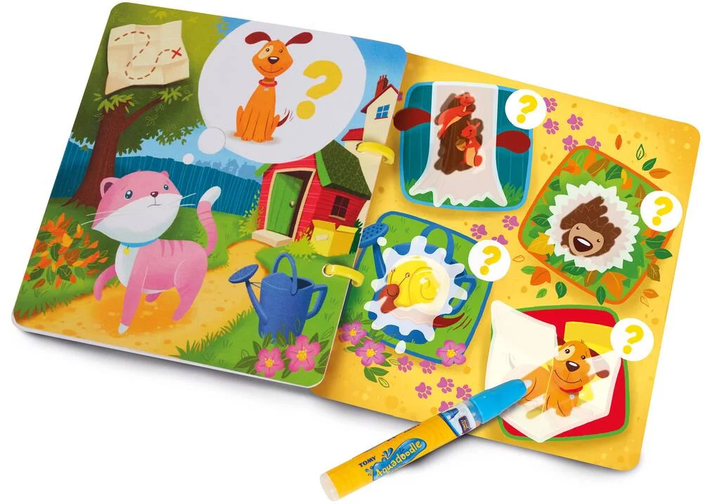 AQUADOODLE - MON LIVRE DE COLORIAGE & D'ACTIVITÉS
