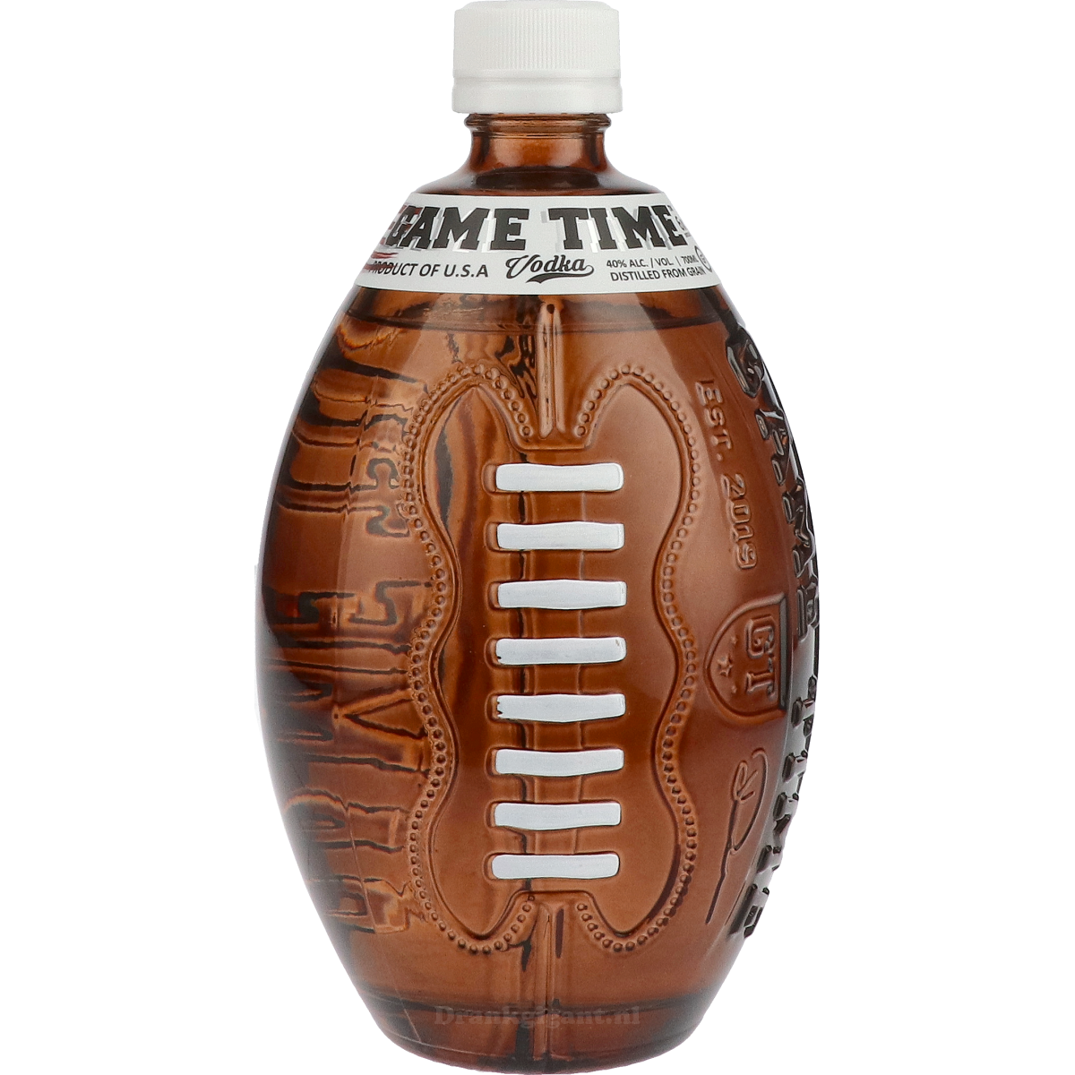 Game Time USA Vodka (Rugbybal) 70 cl