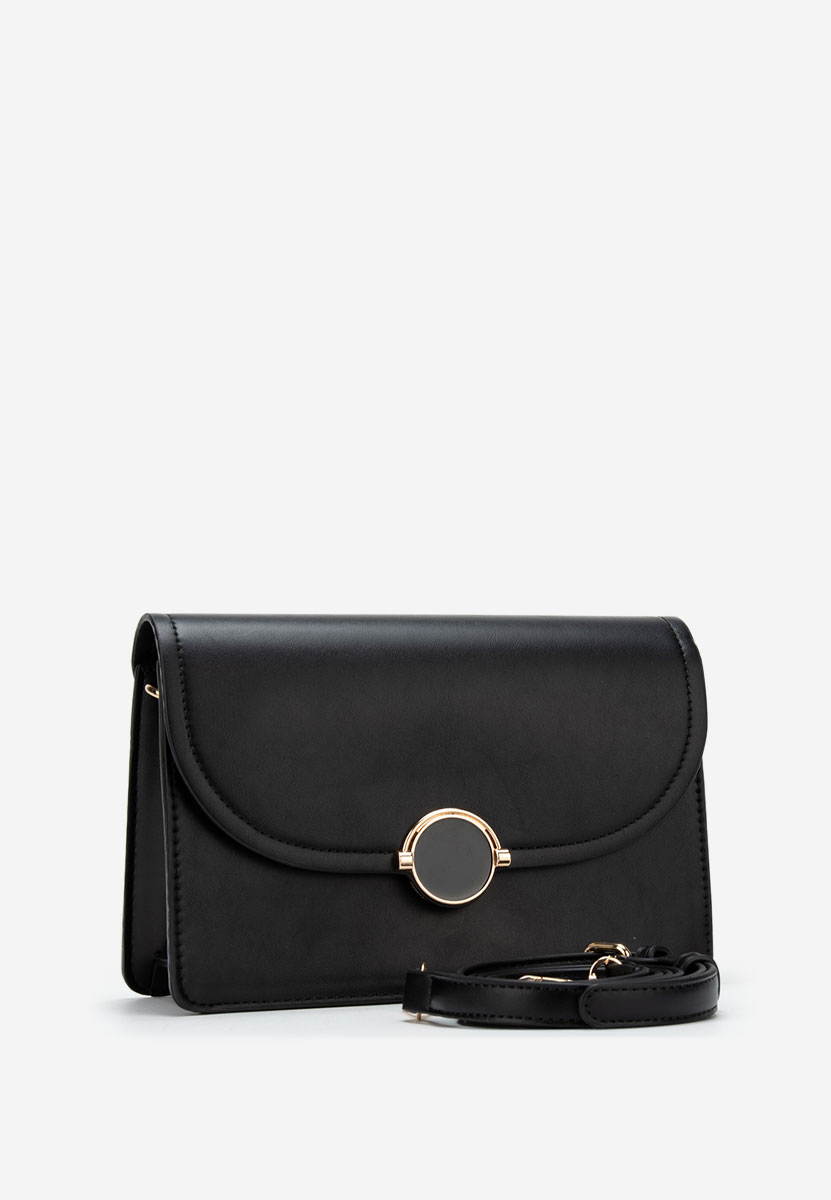 Sac bandoulière femme noire Doinea