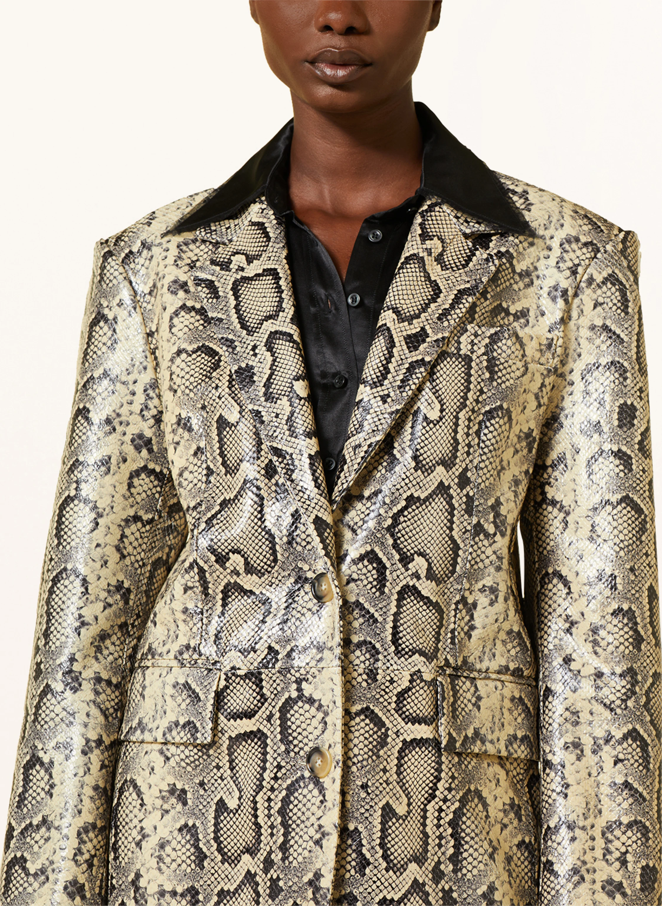 SPORTMAX Lederblazer FIORIGI