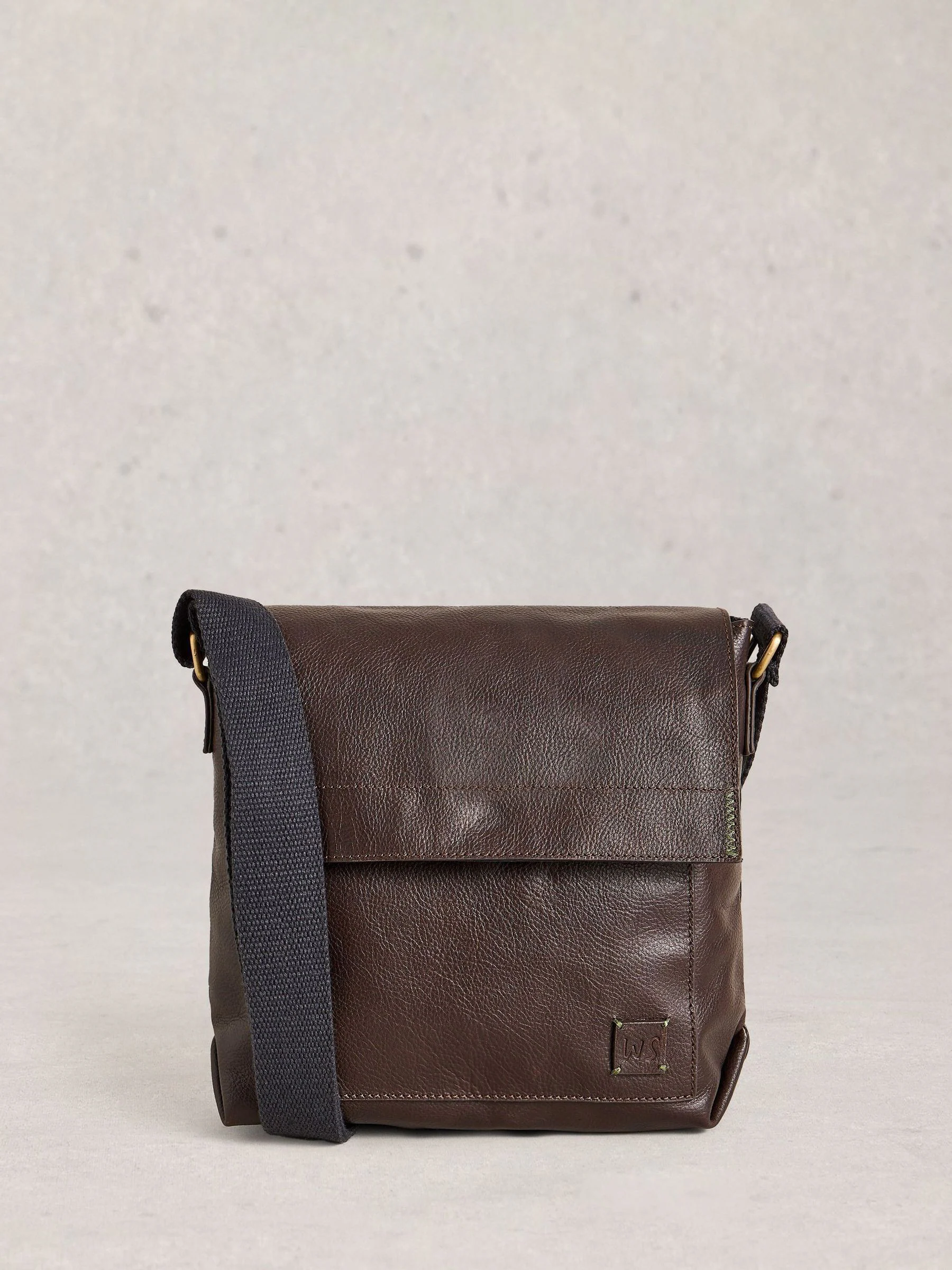 White Stuff Connor Leather Cross-Body Bag