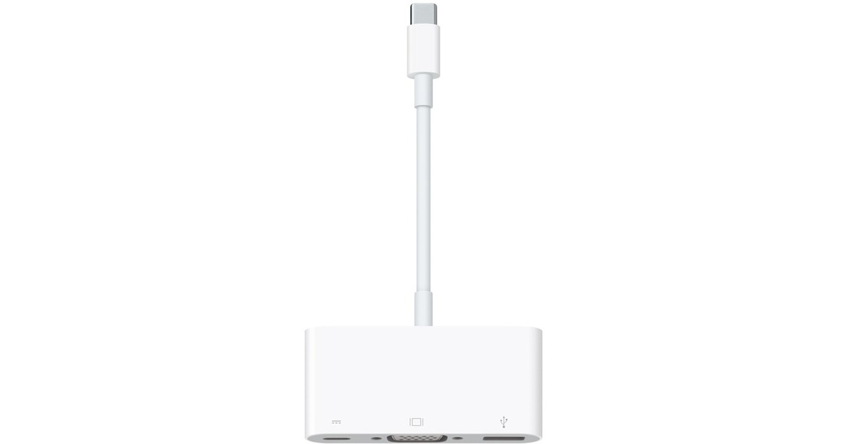 AppleUSB-C naar VGA Multiport Adapter  (Wit)