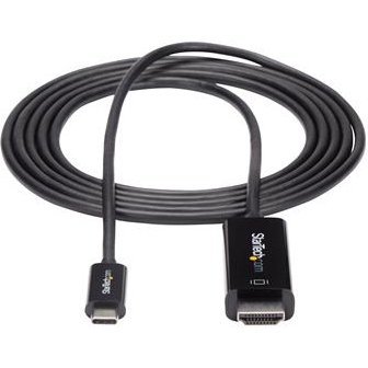 StarTech.com Câble adaptateur USB-C vers HDMI 4K 60 Hz de 2 m - Noir
