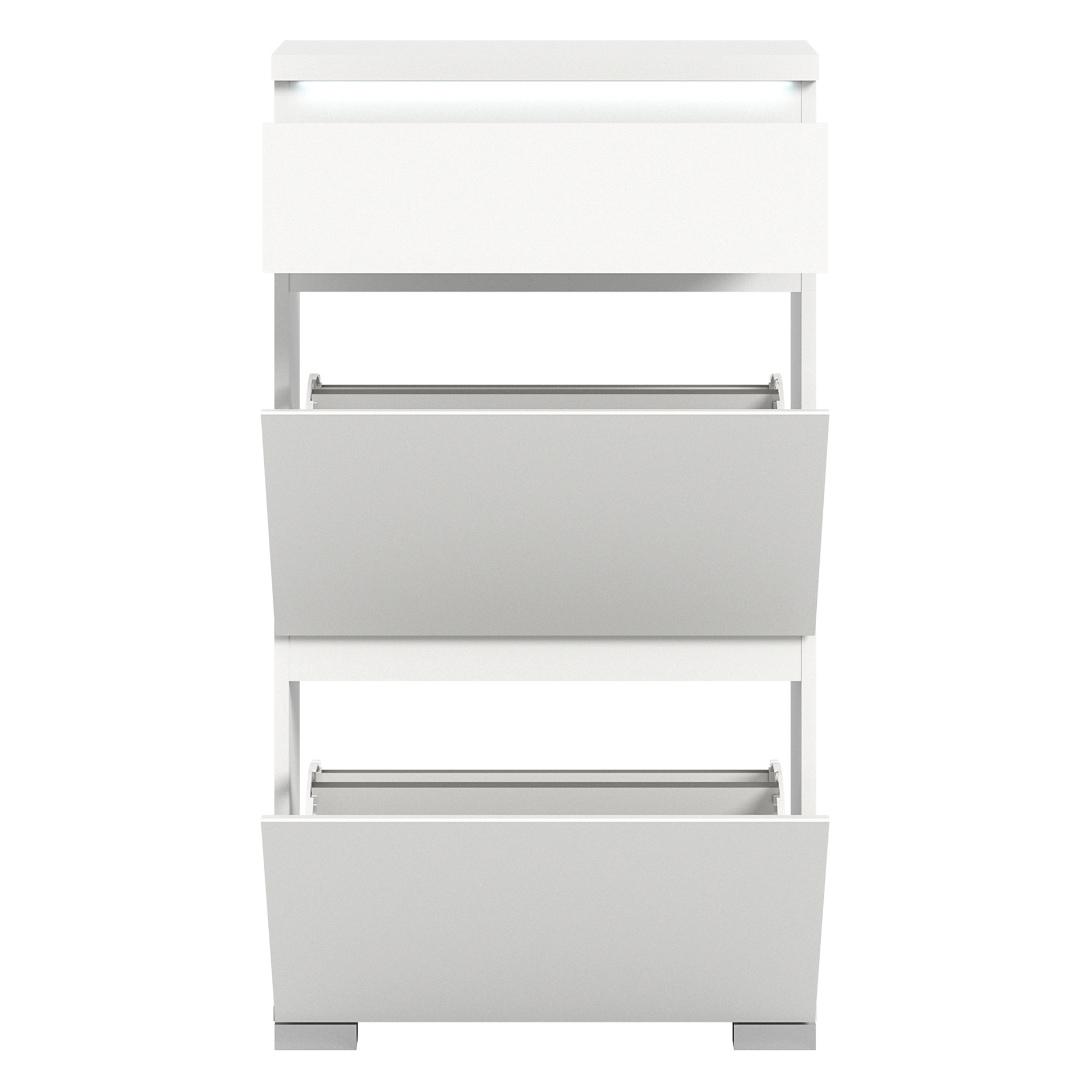 Schuhschrank SHOELOVE - weiß - 60 cm