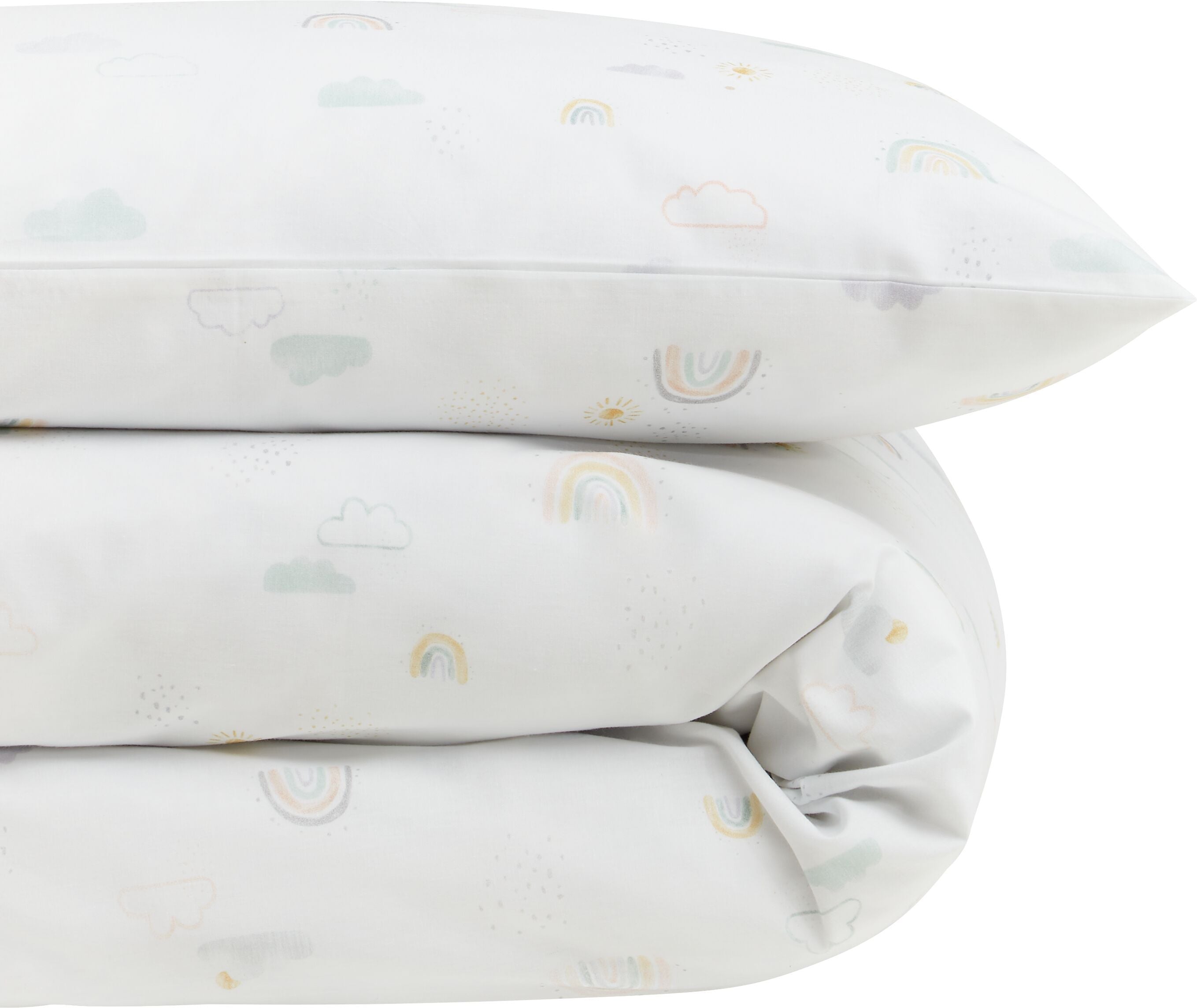 IDA Baby Bettwäschegarnitur - Weiss / B: 100.0 cm x T: 135.0 cm
