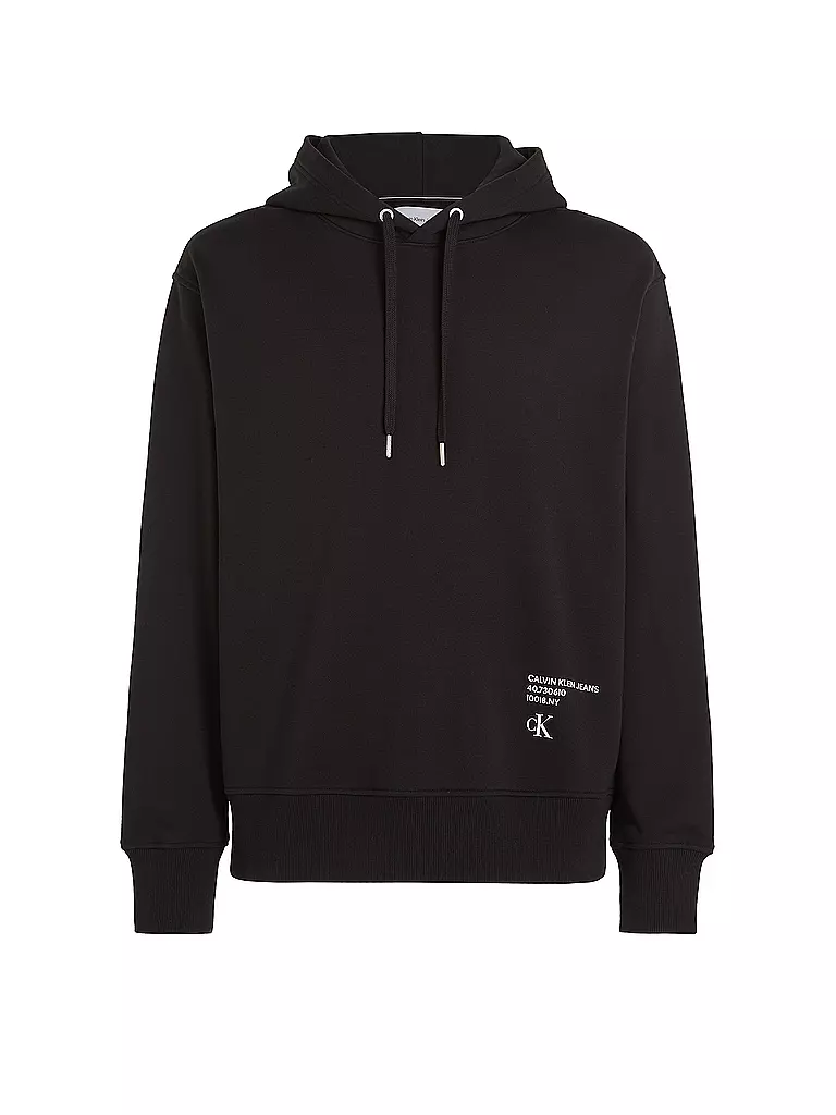 CALVIN KLEIN JEANS Kapuzensweater- Hoodie schwarz