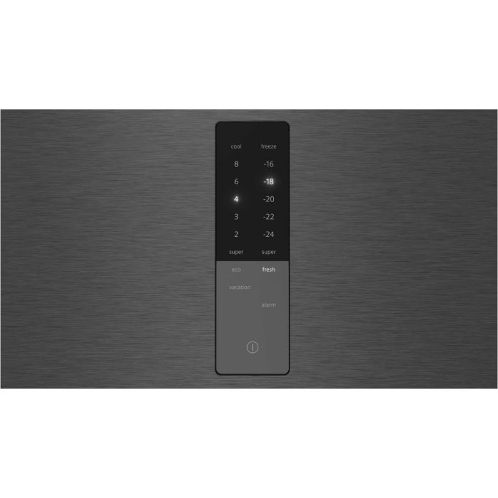 Siemens Kühl-Gefrierkombination iQ300 KG39NEXCG Black Steel