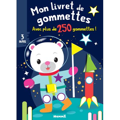 Mon Livret de Gommettes : Ourson Espace