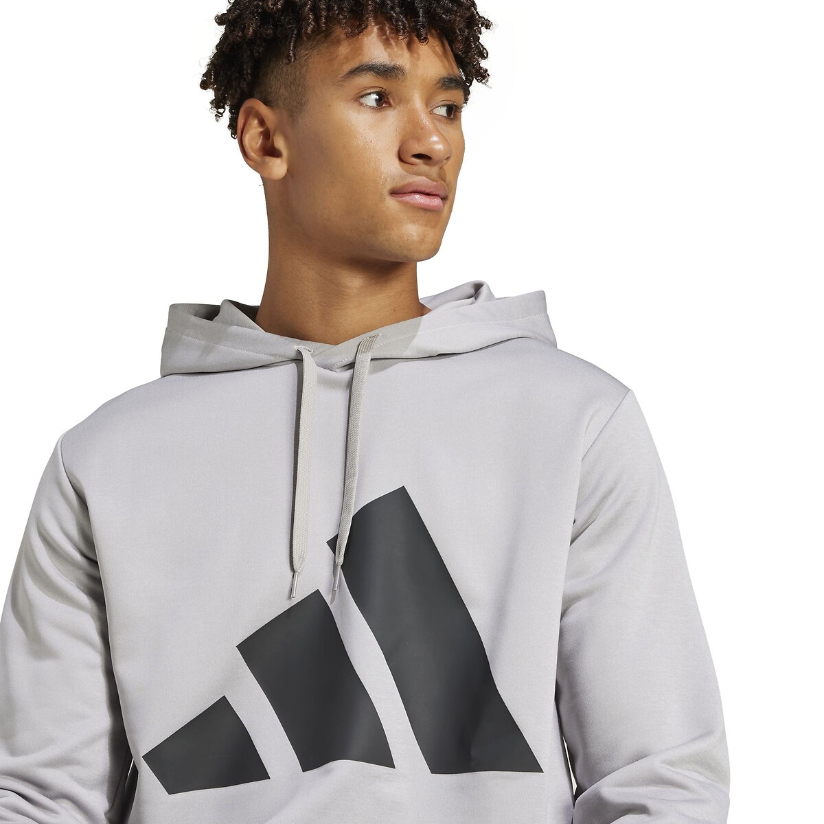 ROUPAS ESPORTIVAS ADIDAS<br>Agasalho de treino com logotipo grande