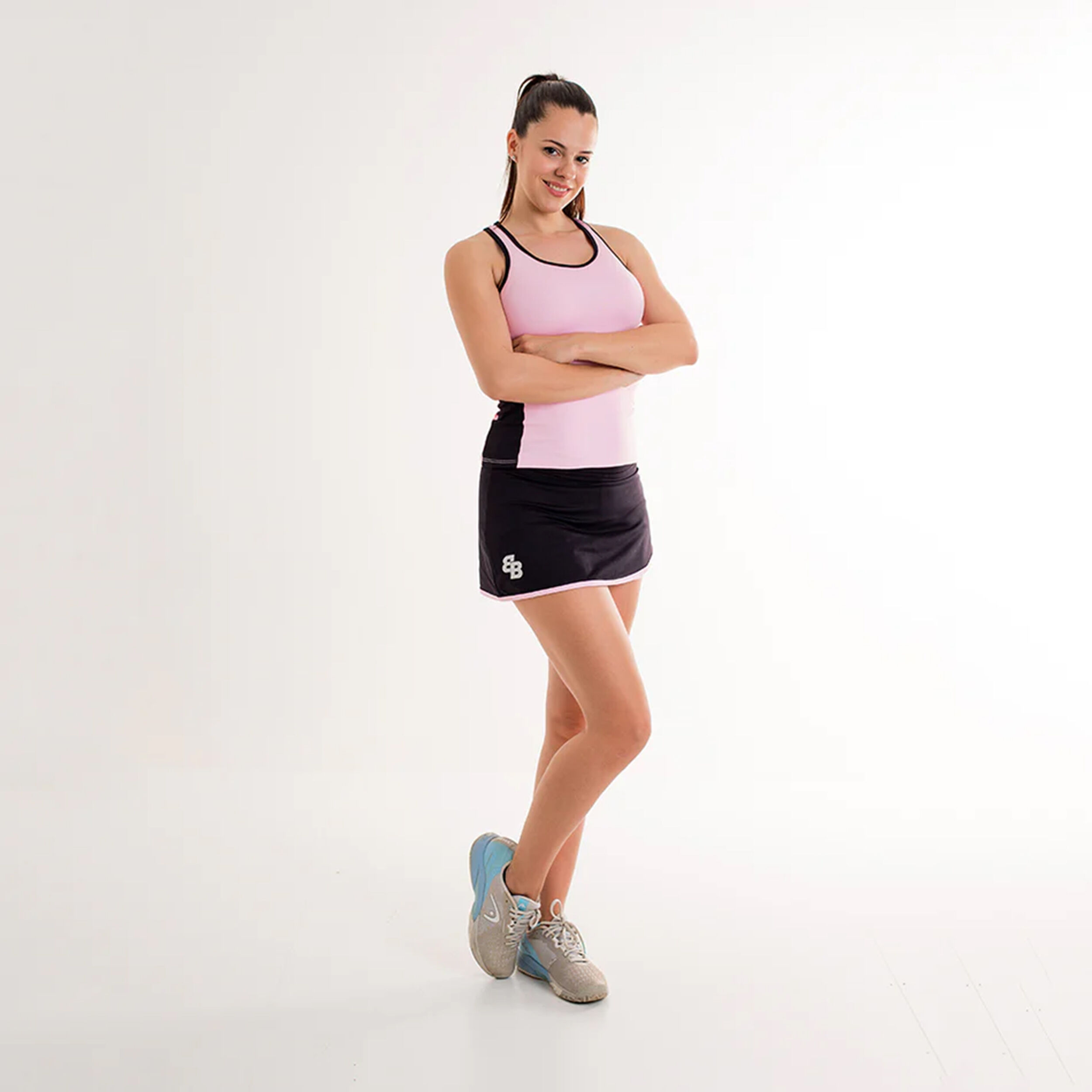 BB by Belen Berbel Love Débardeur Tank Top Femmes - Rosé, Noir