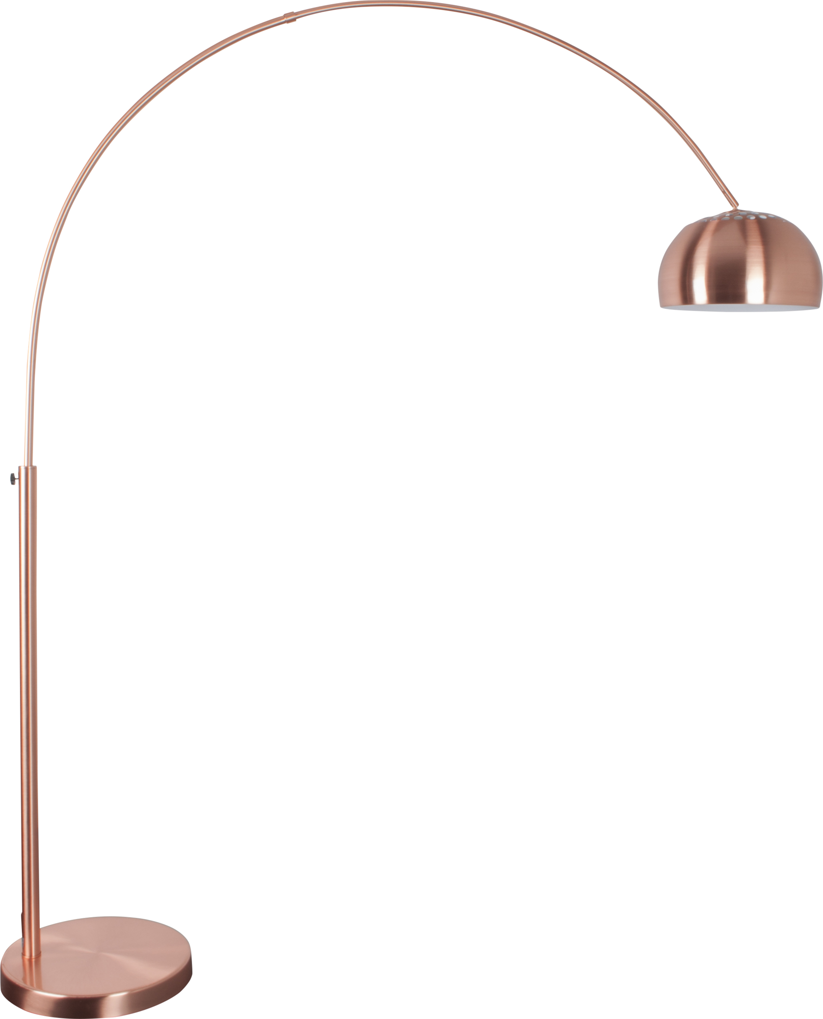 Vloerlamp Metal Bow Koper