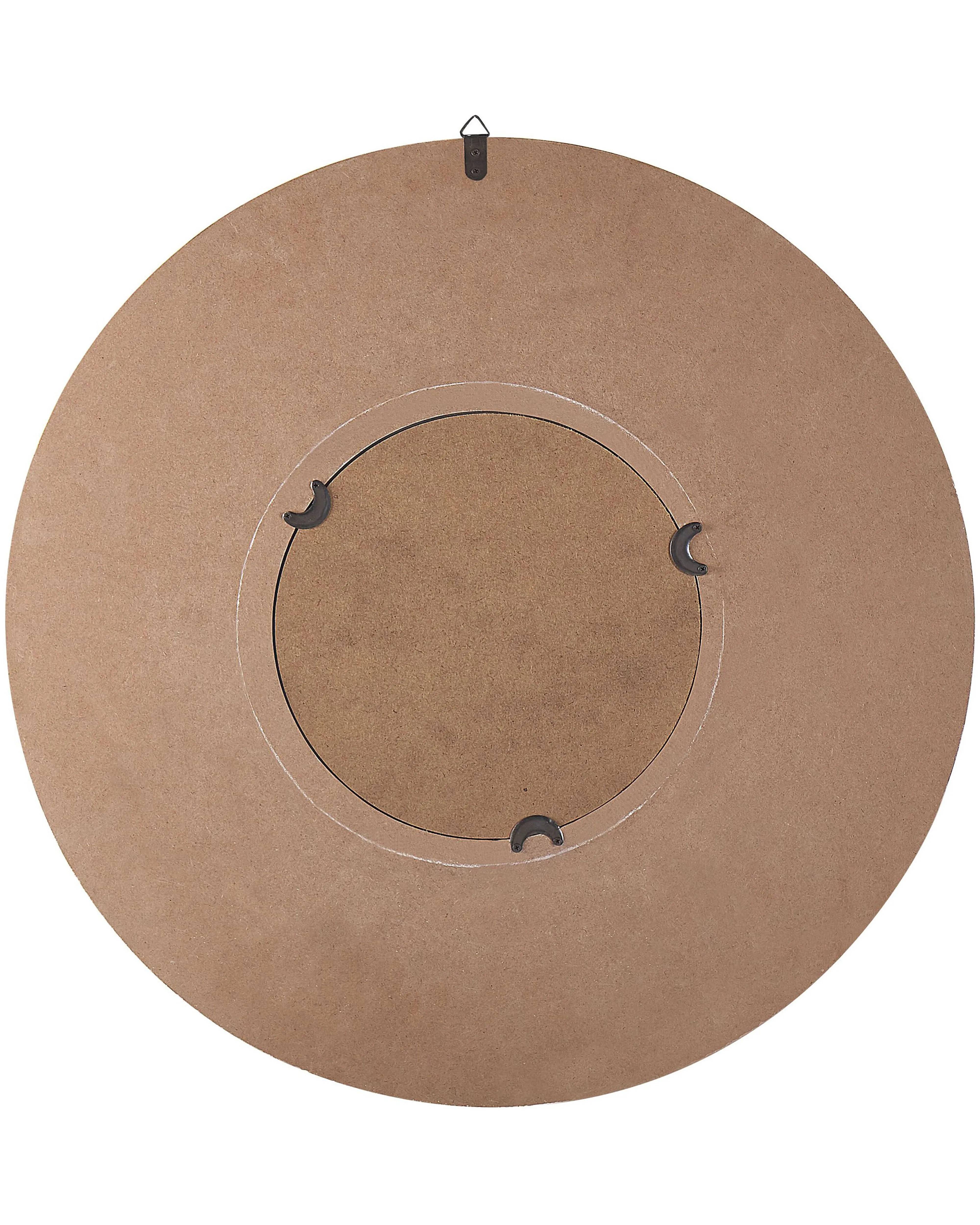 Wandspiegel POMARO 60 cm 60 cm Dennenhout Lichtbruin