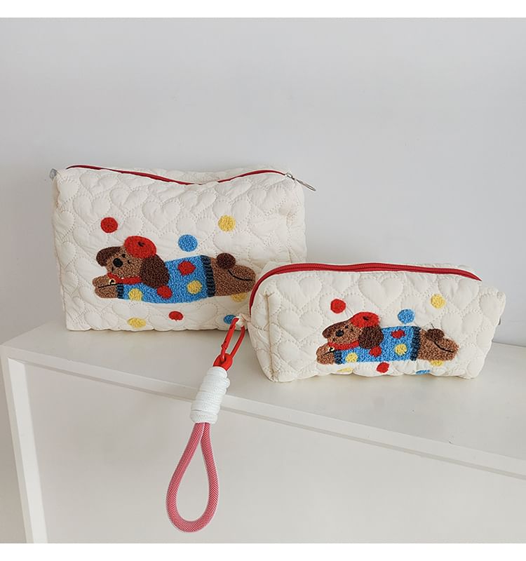 Milha - Honden stoffen etui / make-uptas