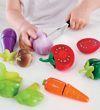 Hape Spiellebensmittel - 8 Teile - Gemüse aus dem Garten